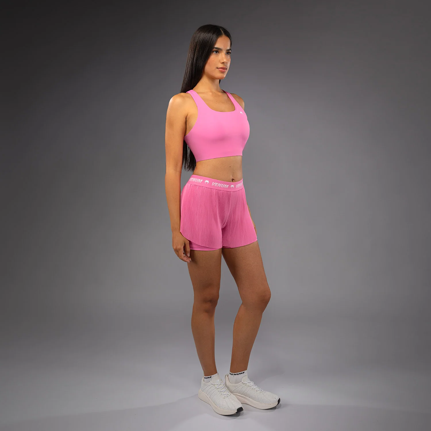 Venum Essential X Women's Sports Bra - Candy Pink - Image 6