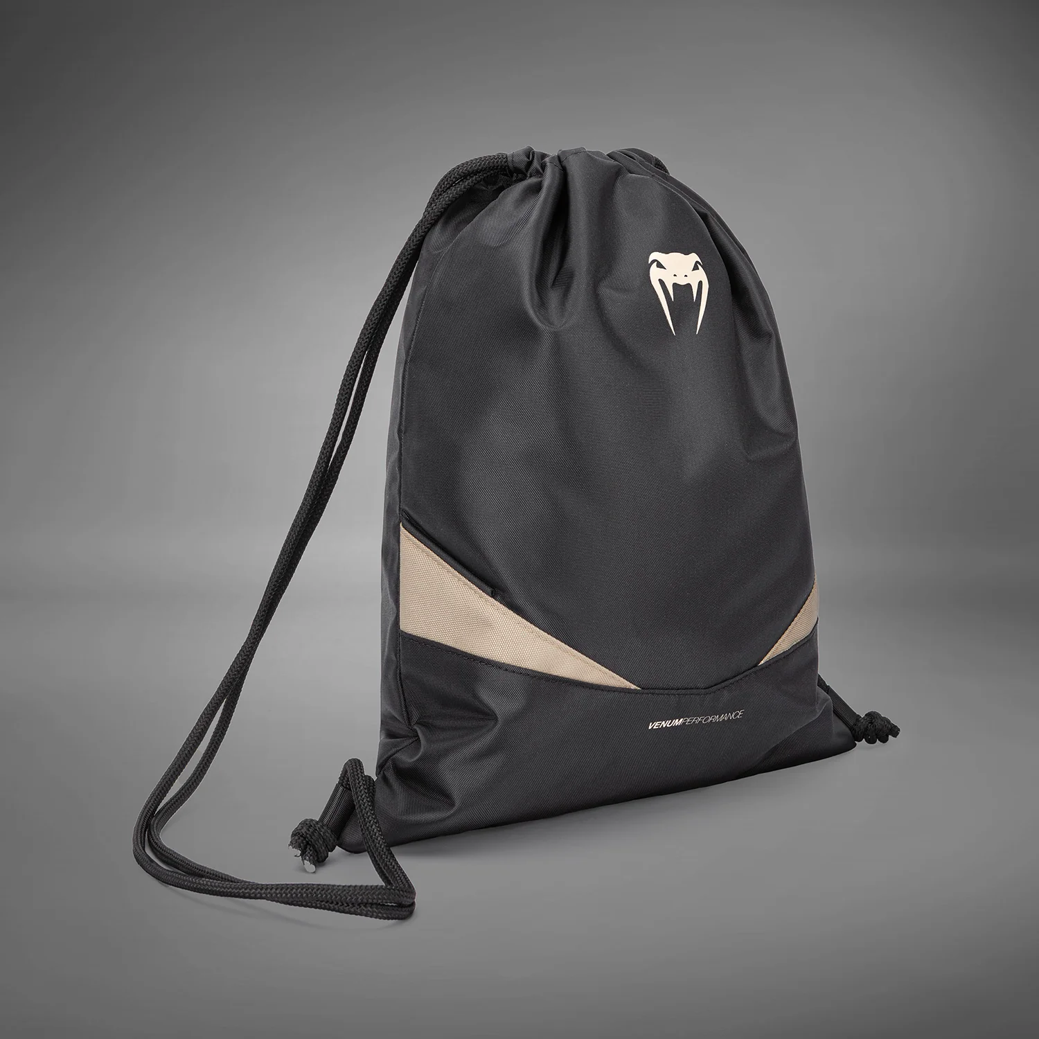 Venum Evo 2 Drawstring Bag (15-20L) - Black/Sand - Image 2