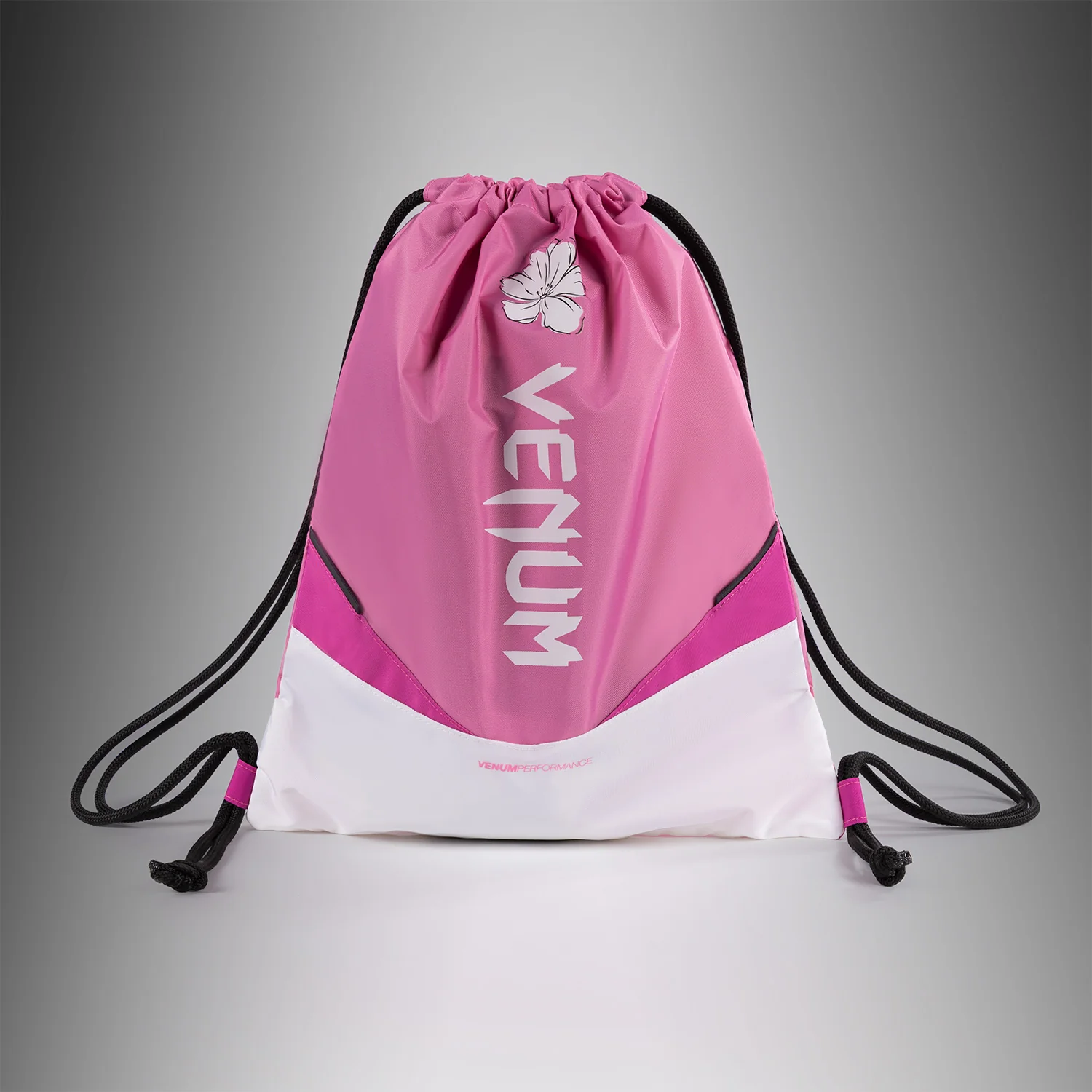 Venum Evo 2 Flower Drawstring Bag (10-15L) - Candy Pink/ White