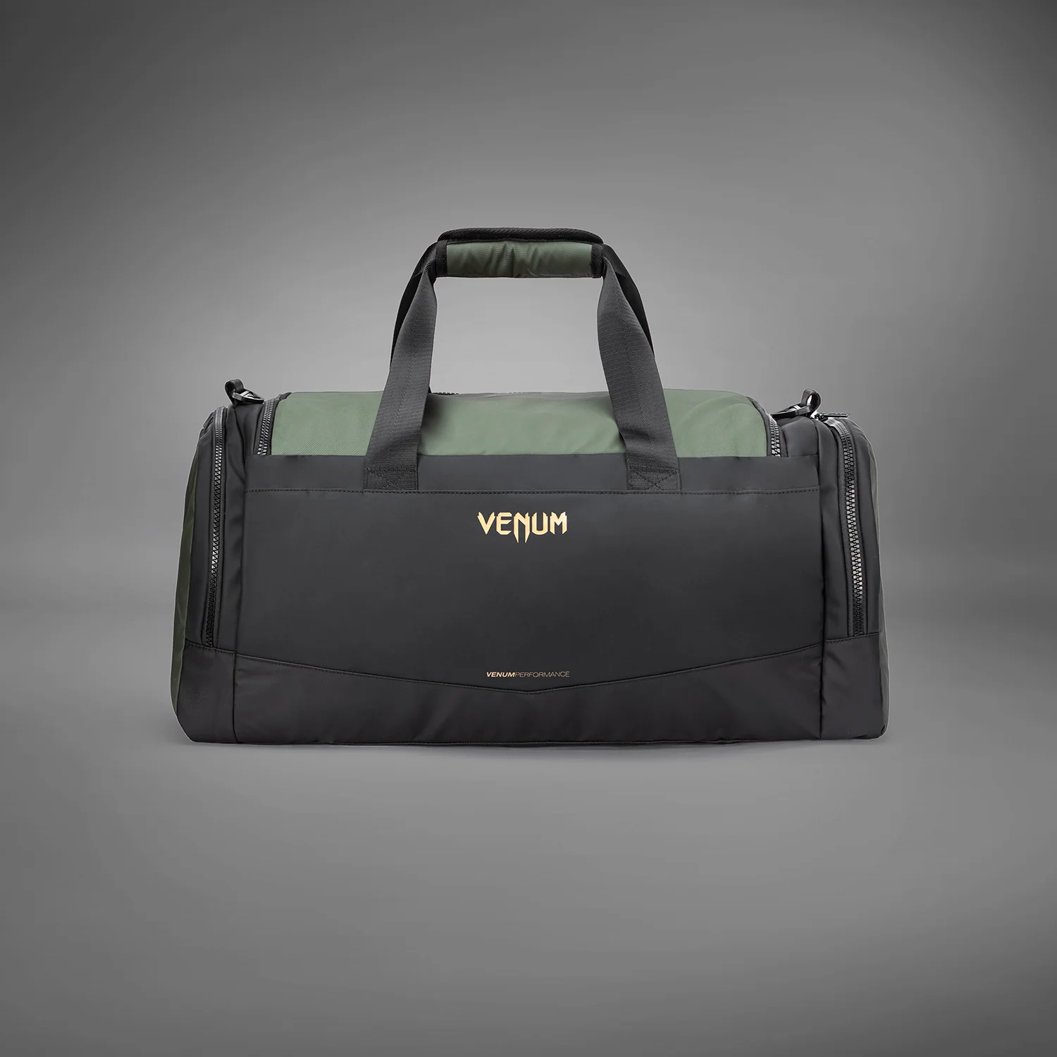 Venum Evo 2 Trainer Lite Duffle Bag (55-63L) - Black/Khaki