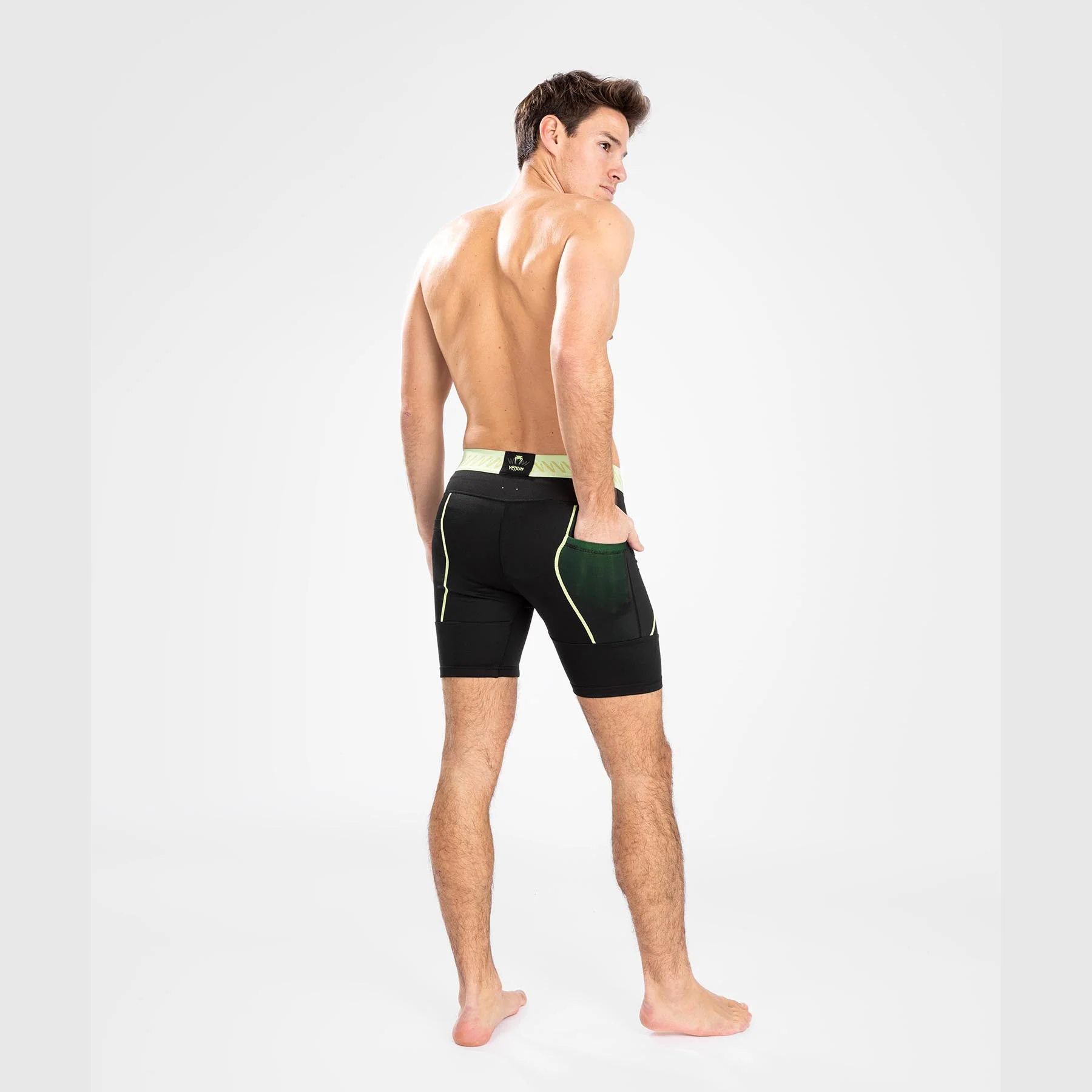 Venum Fusion 2.0  Men’s Vale Tudo - Black/Yellow - Image 2