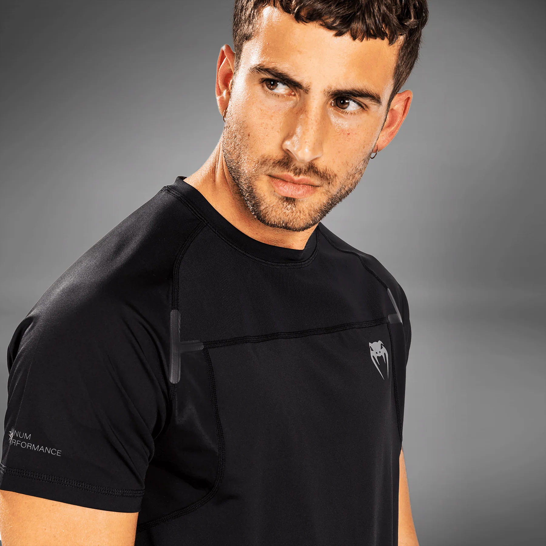 Venum G-Fit Air Dry Tech T-Shirt - Black - Image 3