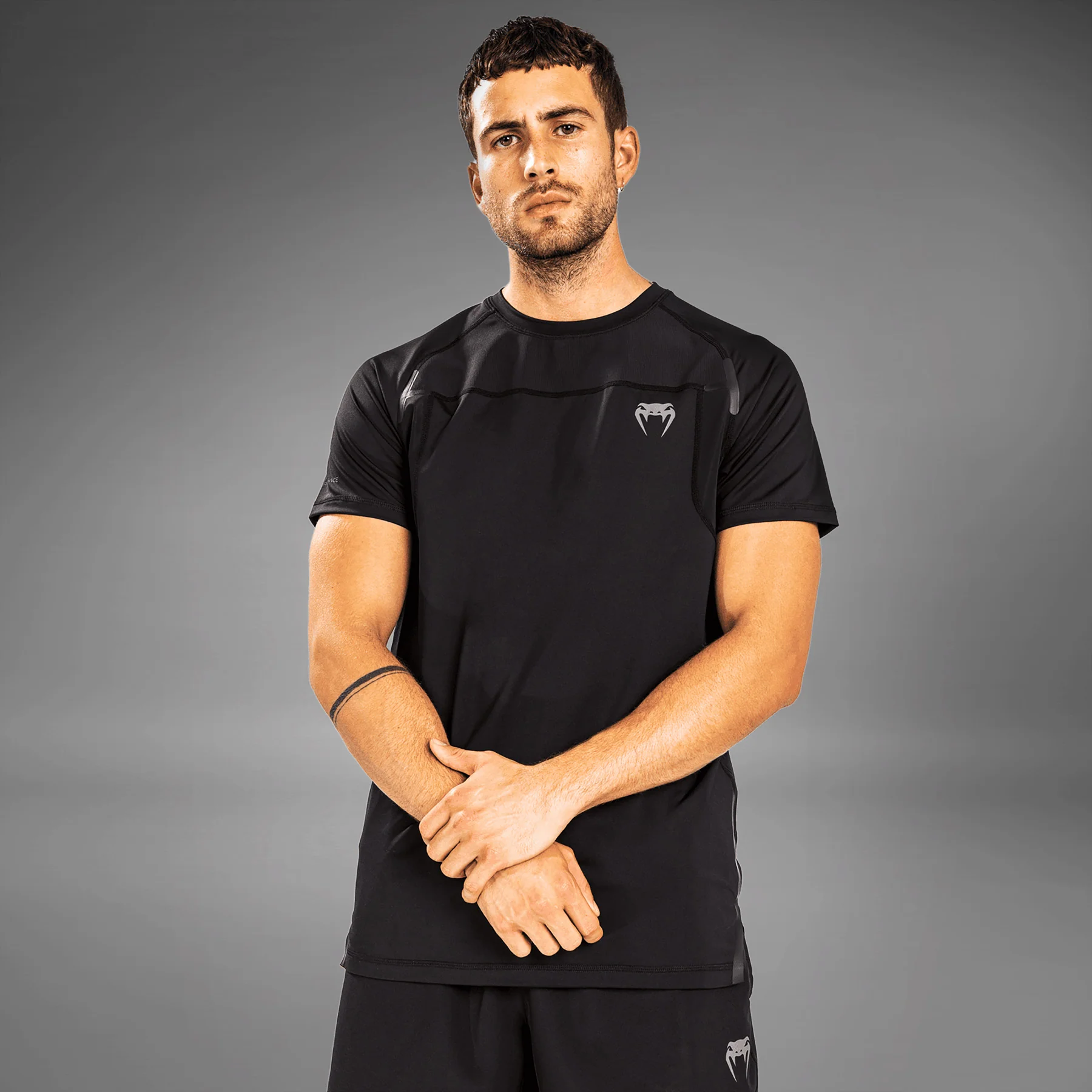 Venum G-Fit Air Dry Tech T-Shirt - Black - Image 5