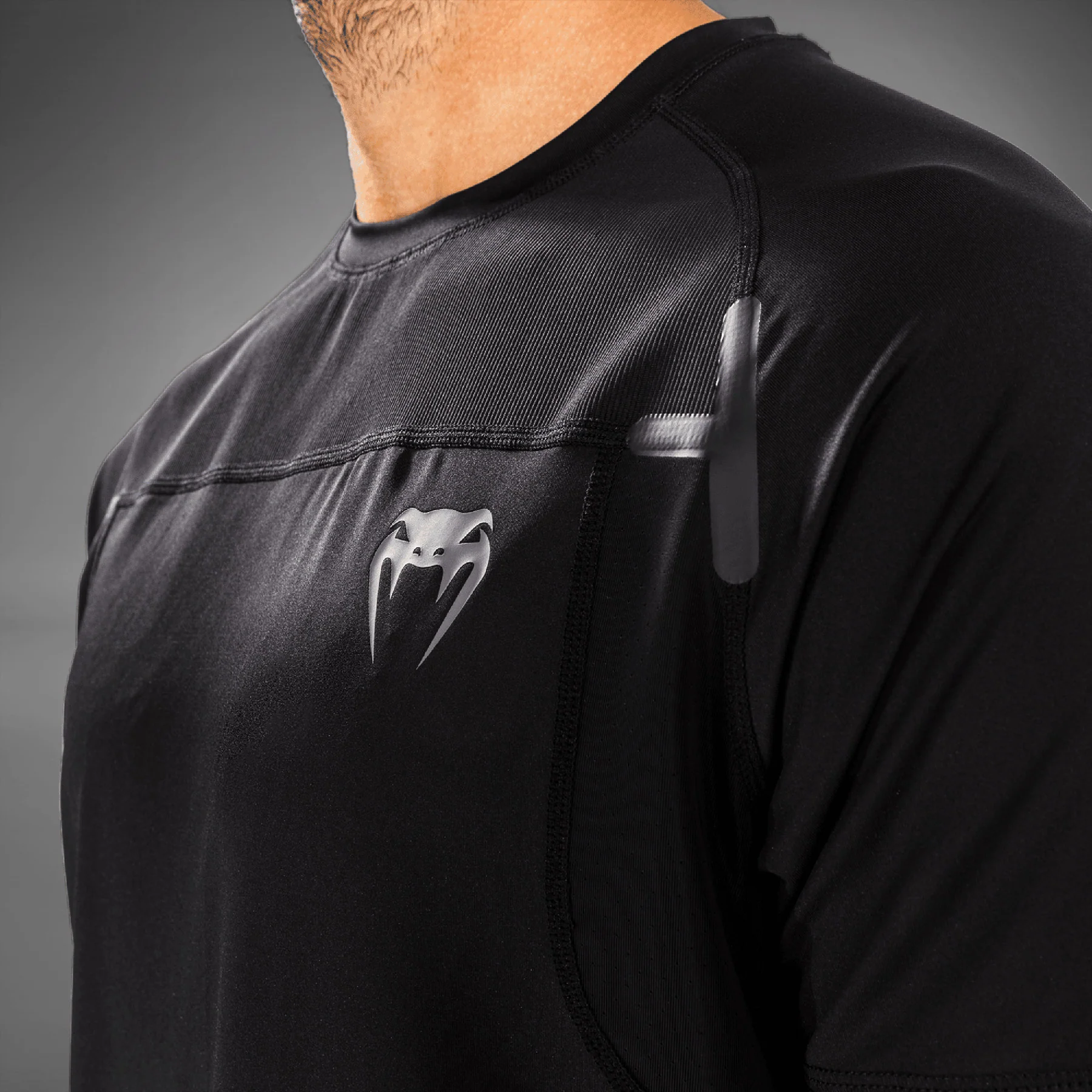 Venum G-Fit Air Dry Tech T-Shirt - Black - Image 6