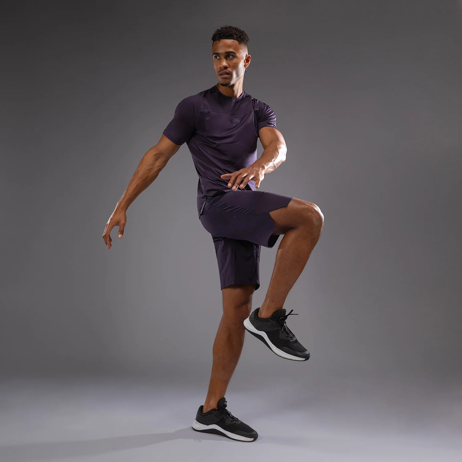 Venum G-Fit Air Men's Dry-Tech T-Shirt - Deep Purple - Image 3