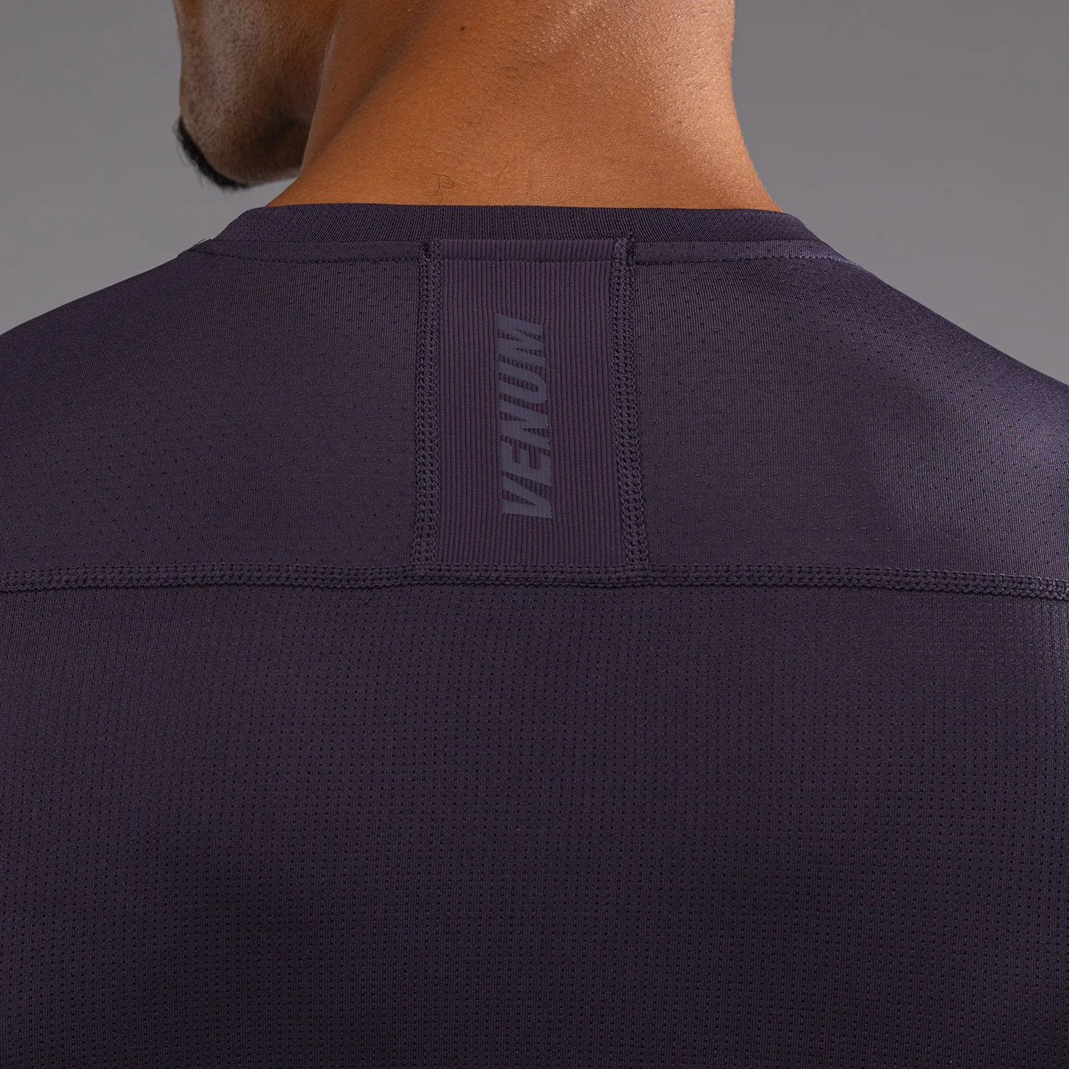 Venum G-Fit Air Men's Short Sleeve Rashguard - Deep Purple - Image 6
