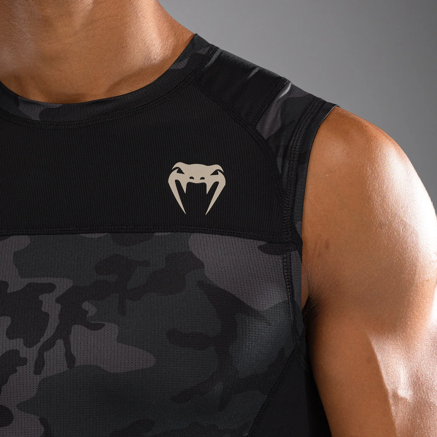 Venum G-Fit Air Men's Sleeveless Rashguard - Digital Urban Camo - Image 5