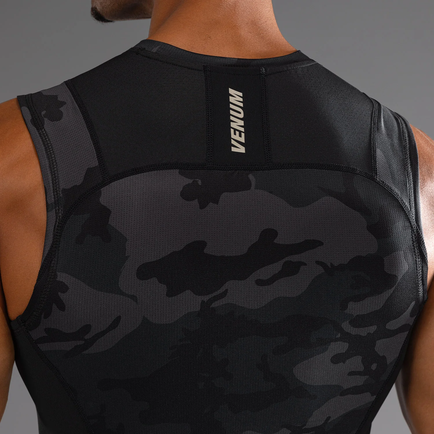 Venum G-Fit Air Men's Sleeveless Rashguard - Digital Urban Camo - Image 6