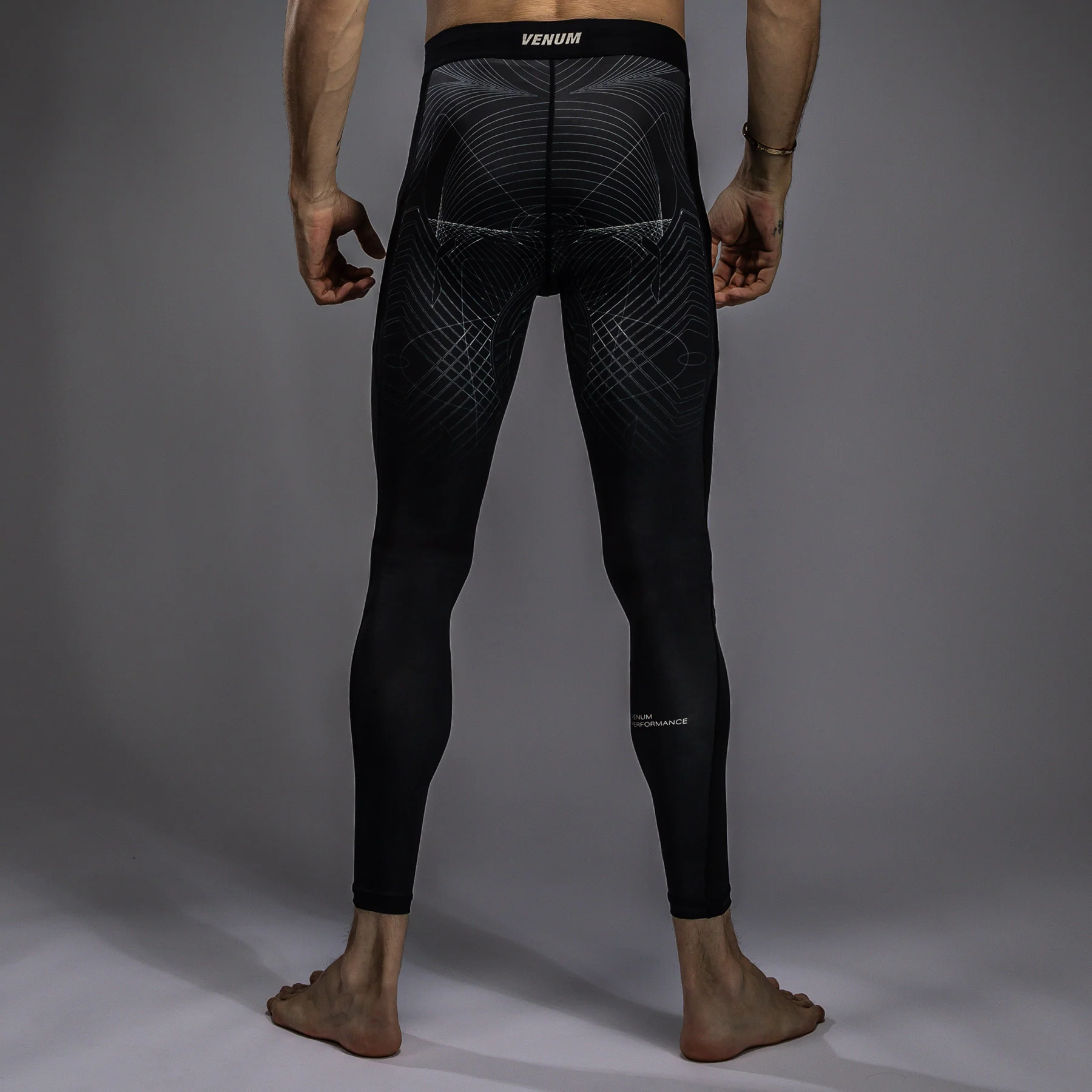 Venum G-Fit Air Men's Spats - Deep Black/Desert Sand - Image 4