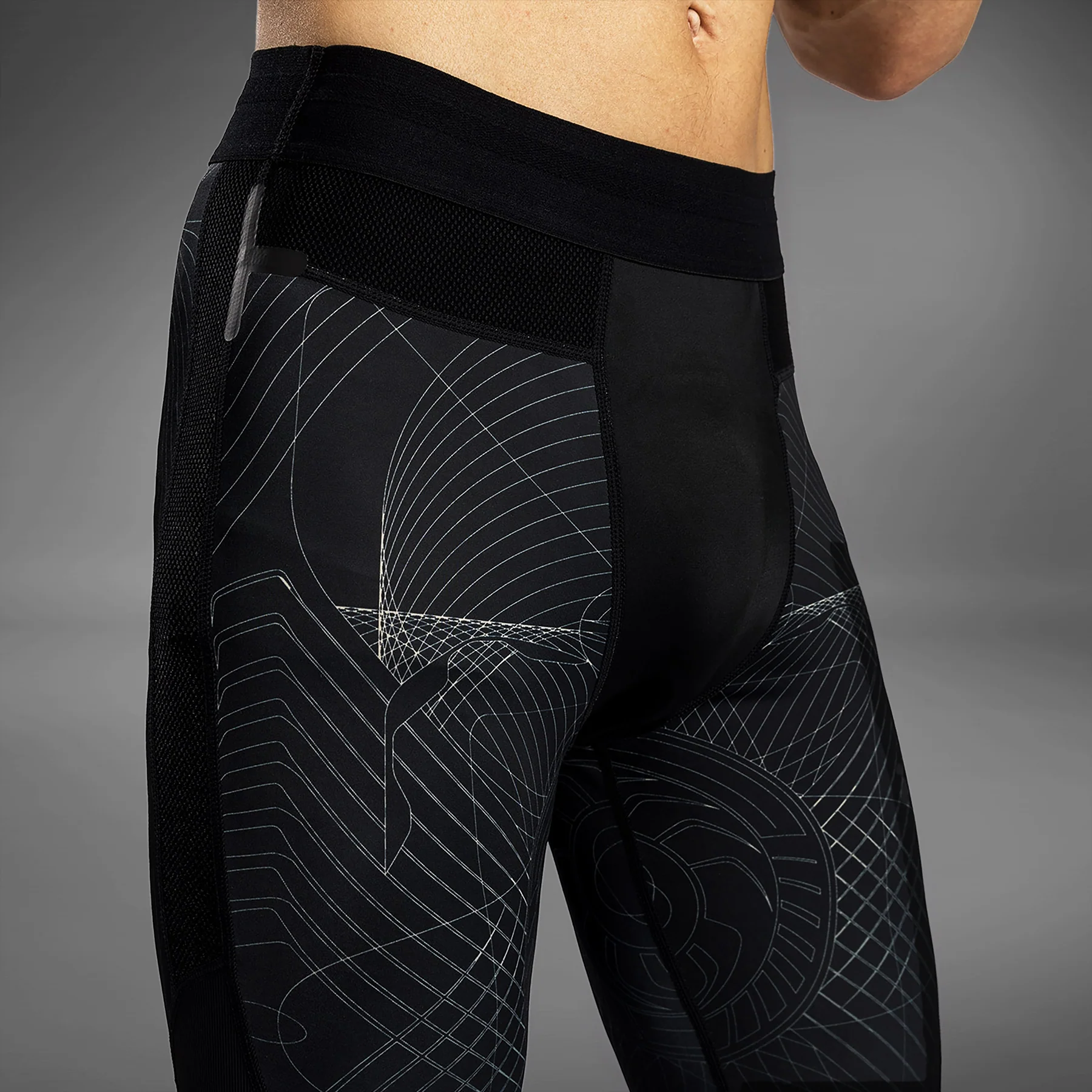 Venum G-Fit Air Men's Spats - Deep Black/Desert Sand - Image 6