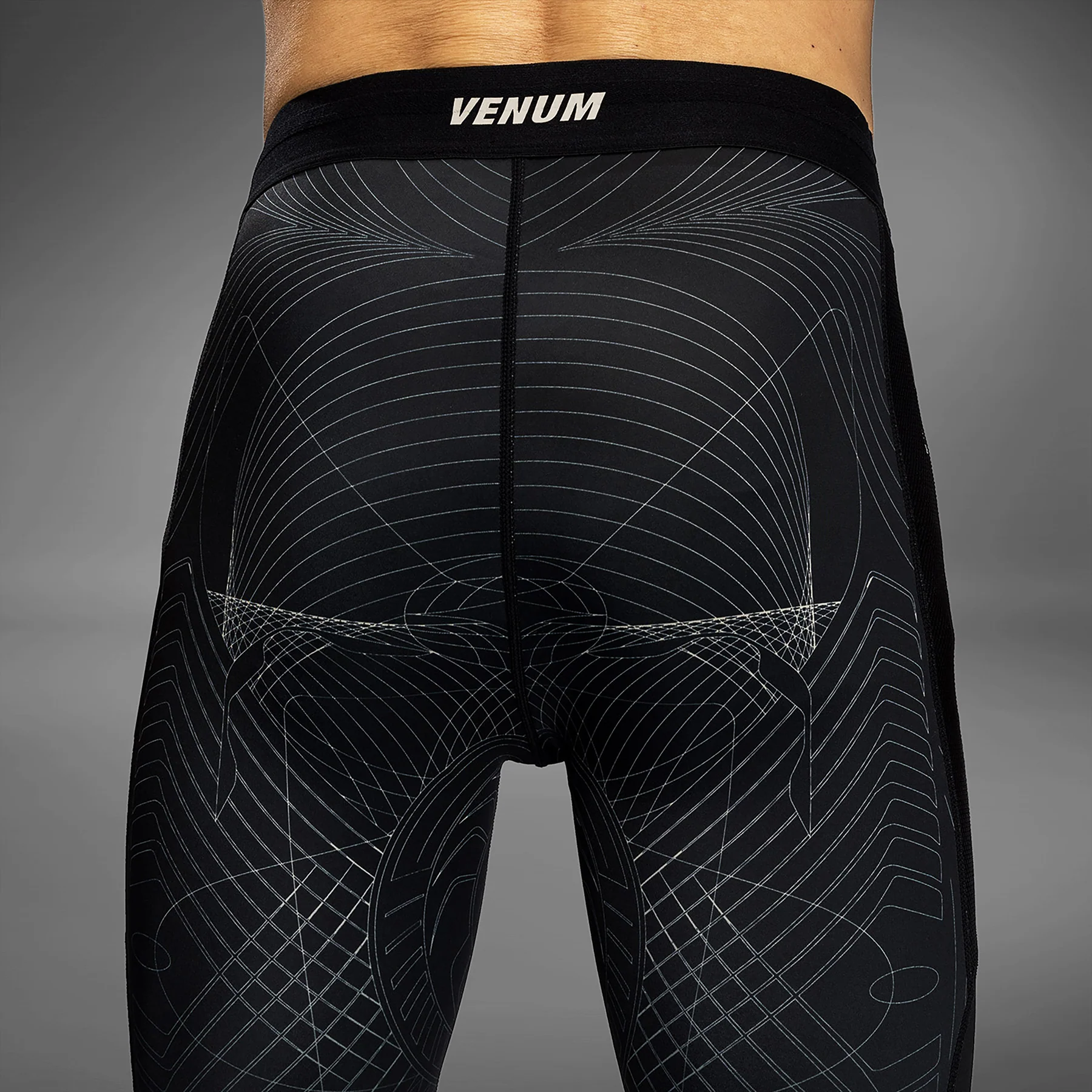 Venum G-Fit Air Men's Spats - Deep Black/Desert Sand - Image 7
