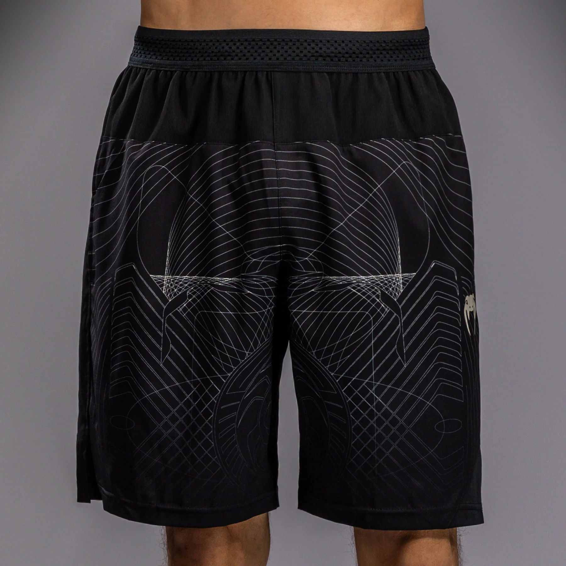 Venum G-Fit Air Men's Training Shorts - Deep Black/Desert Sand - Image 3