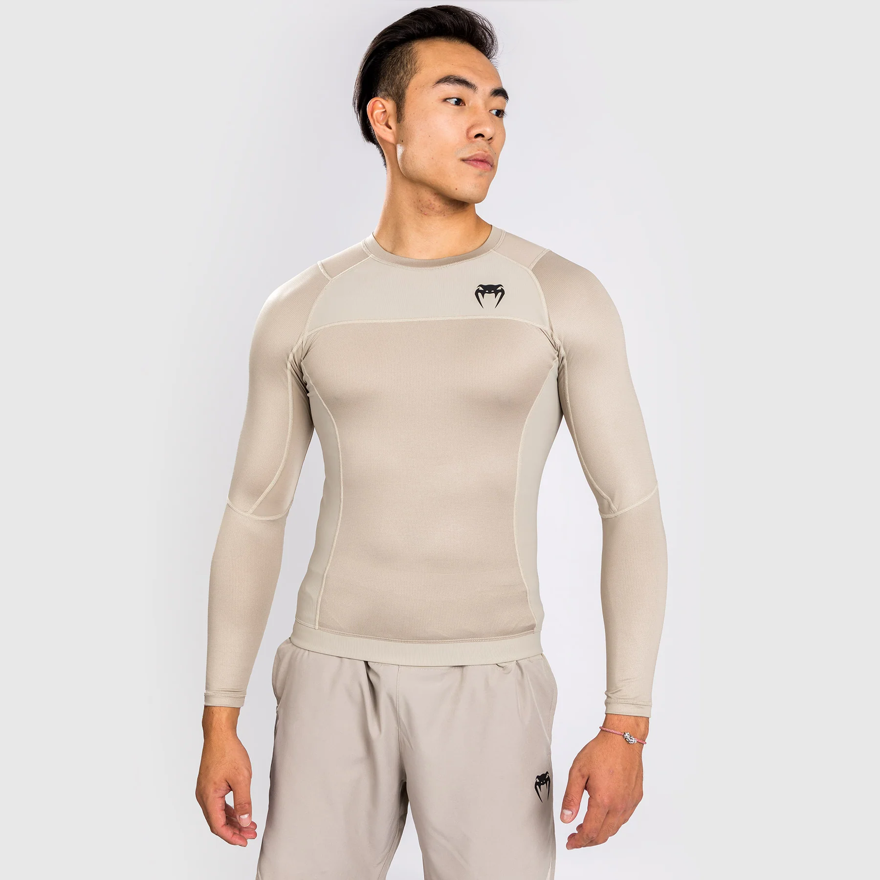 Venum G-Fit Air Rashguard Longsleeve - Sand - Image 5