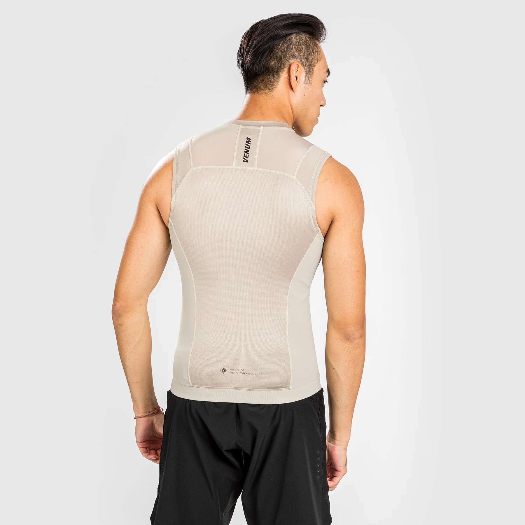 Venum G-Fit Air Rashguard Sleeveless - Sand - Image 8