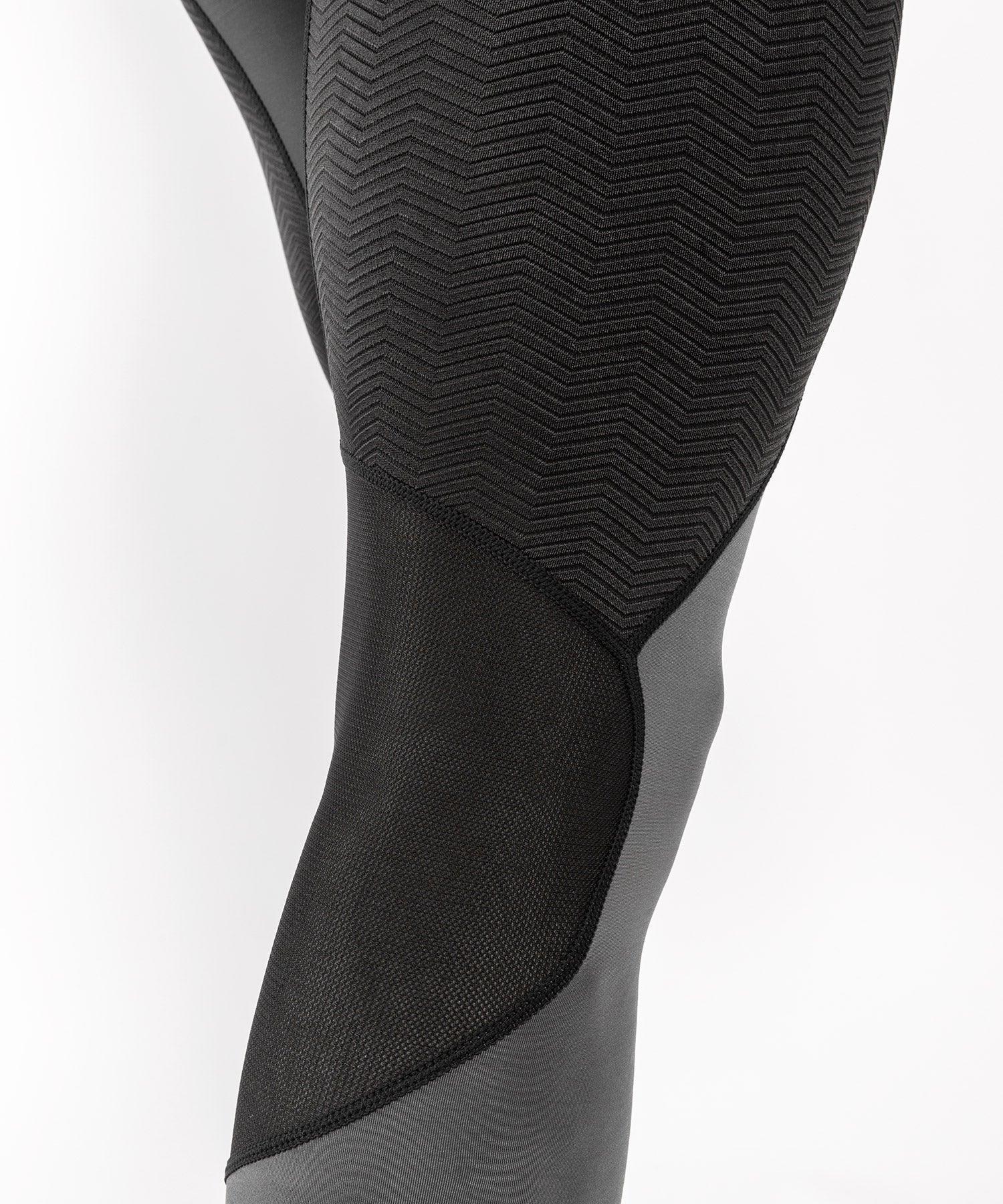 Venum G-Fit Compression Tights - Grey/Black - Image 13