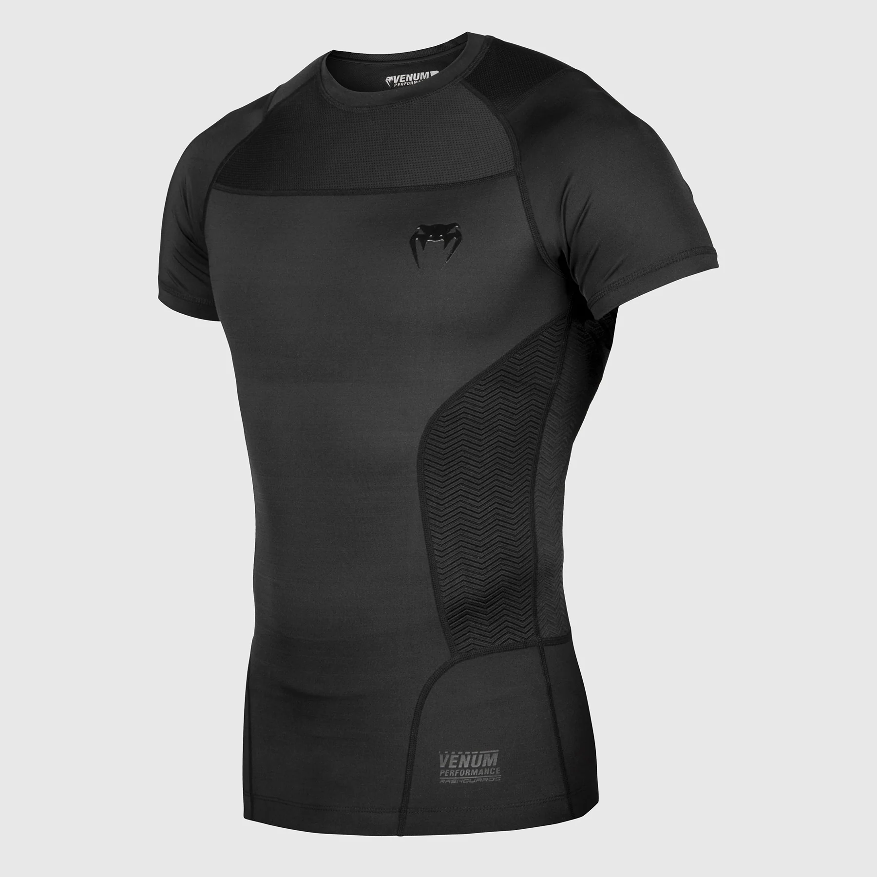Venum G-Fit Rashguard - Short Sleeves - Black - Image 3