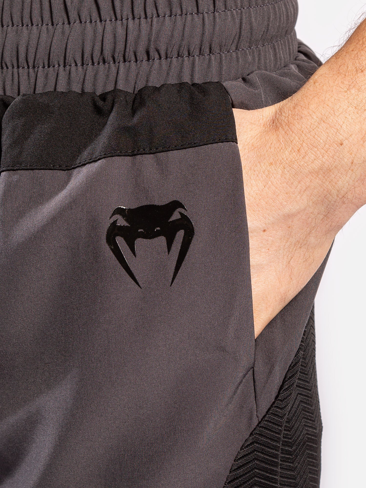 Venum G-Fit Training Shorts - Grey/Black - Image 17