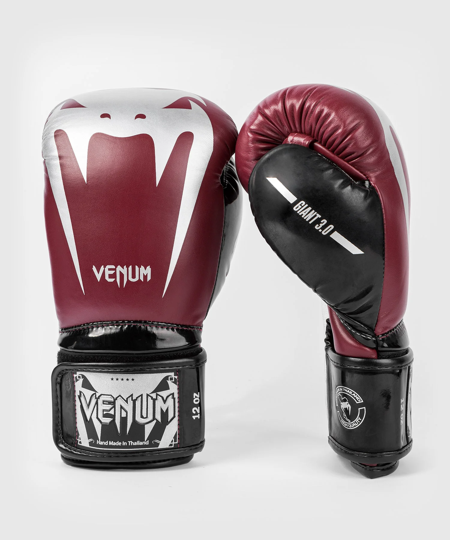 Venum Giant 3.0 Boxing Gloves Limited Edition - Burgundy - Image 3
