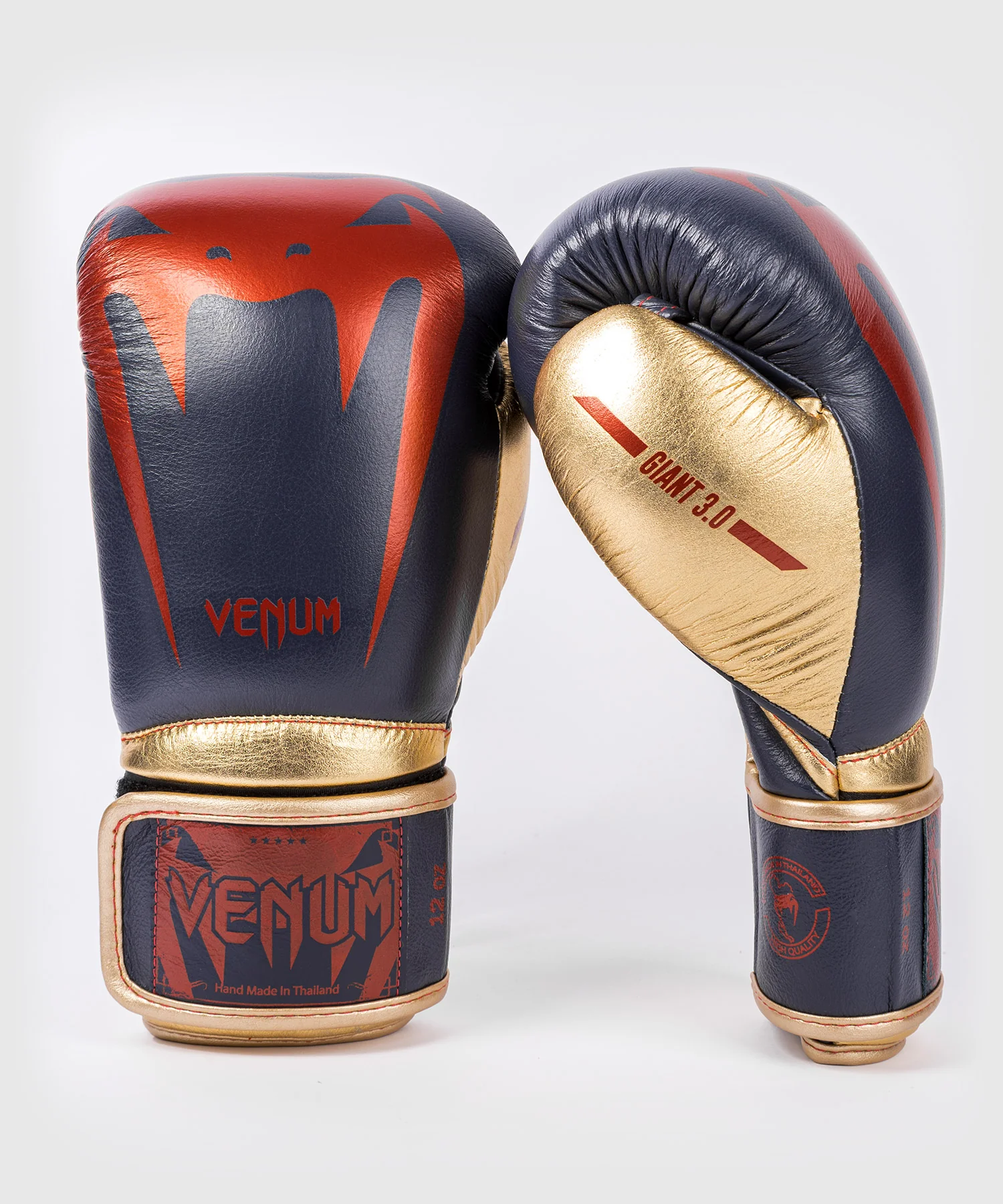 Venum Giant 3.0 Boxing Gloves Limited Edition - Navy Blue - Image 3