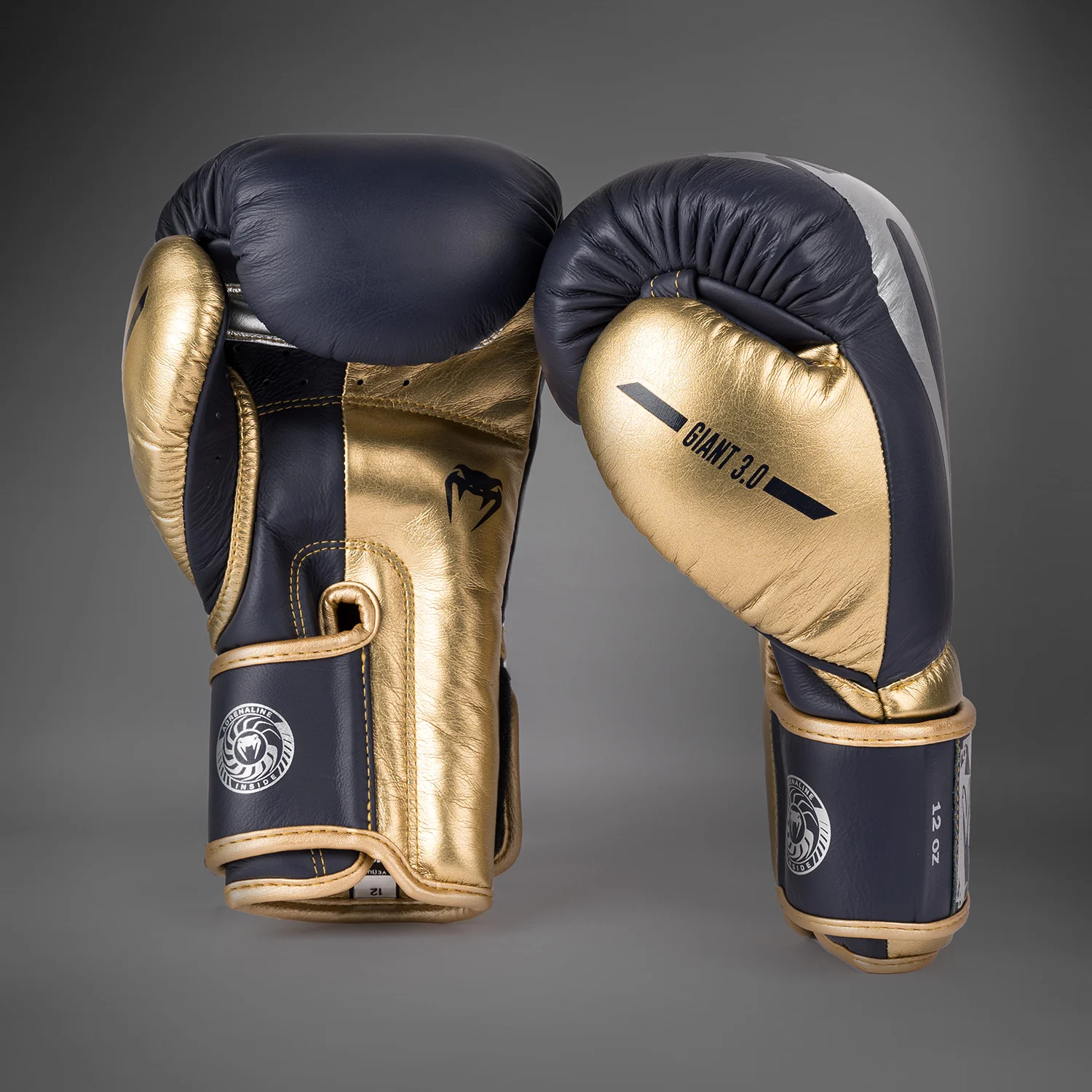 Venum Giant 3.0 Boxing gloves - Navy/Gold - Special Edition - Image 2