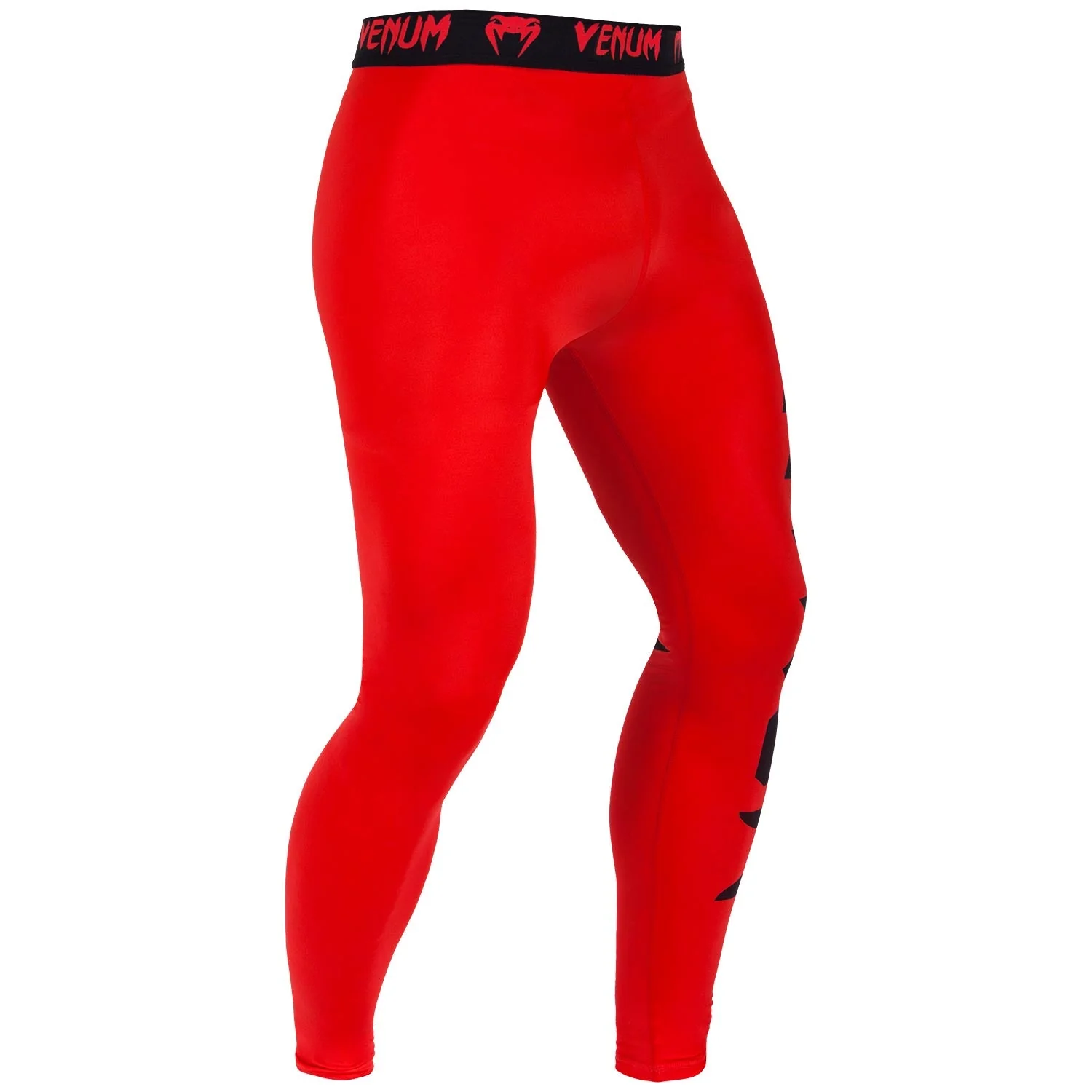 Venum Giant Compression Tights - Red/Black - Image 2
