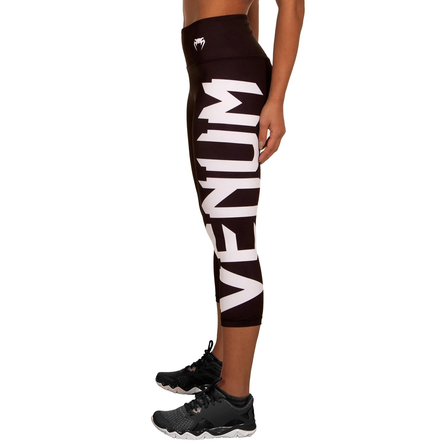 Venum Giant Cropped Leggings - Black - Image 4