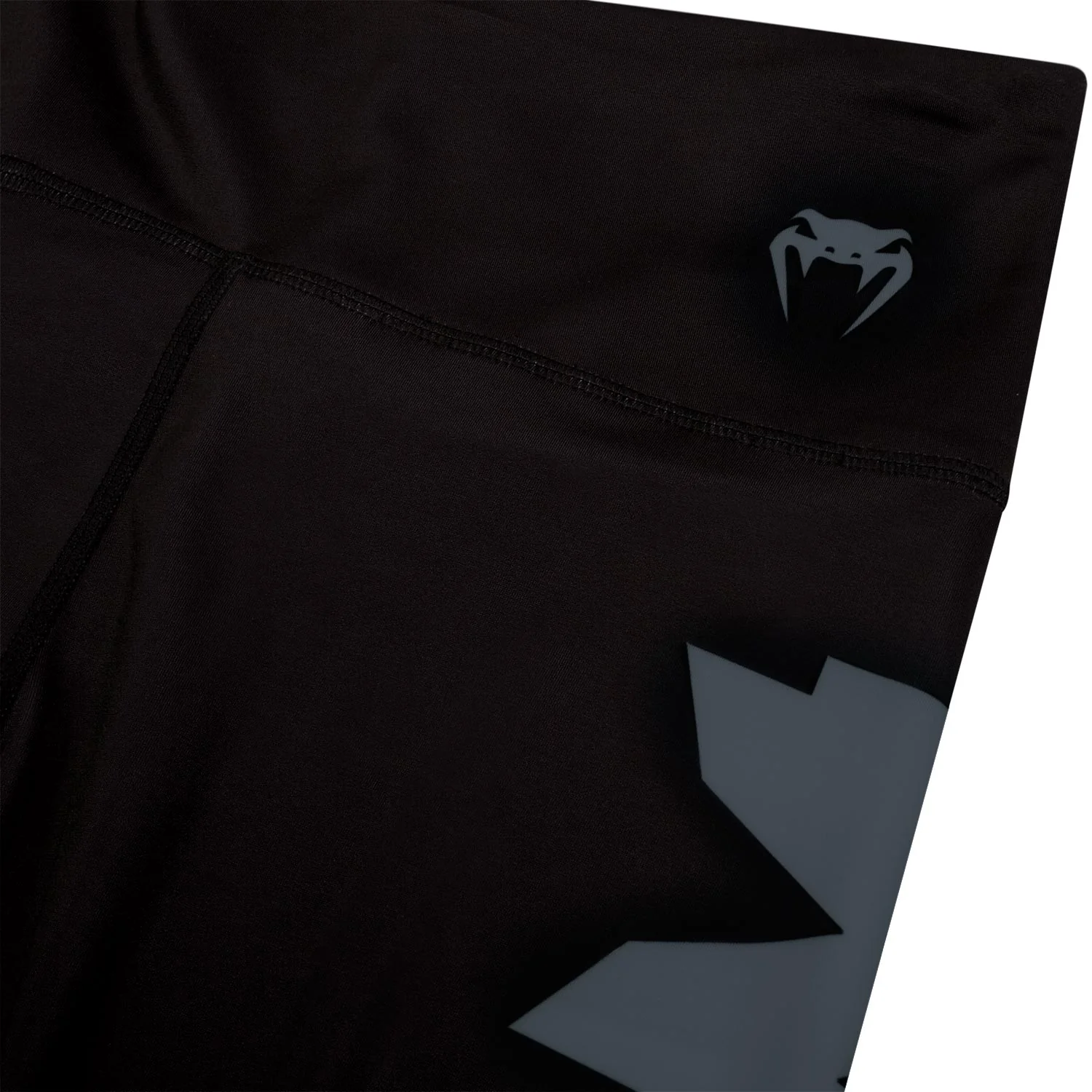 Venum Giant Cropped Leggings - Black/Grey - Image 6