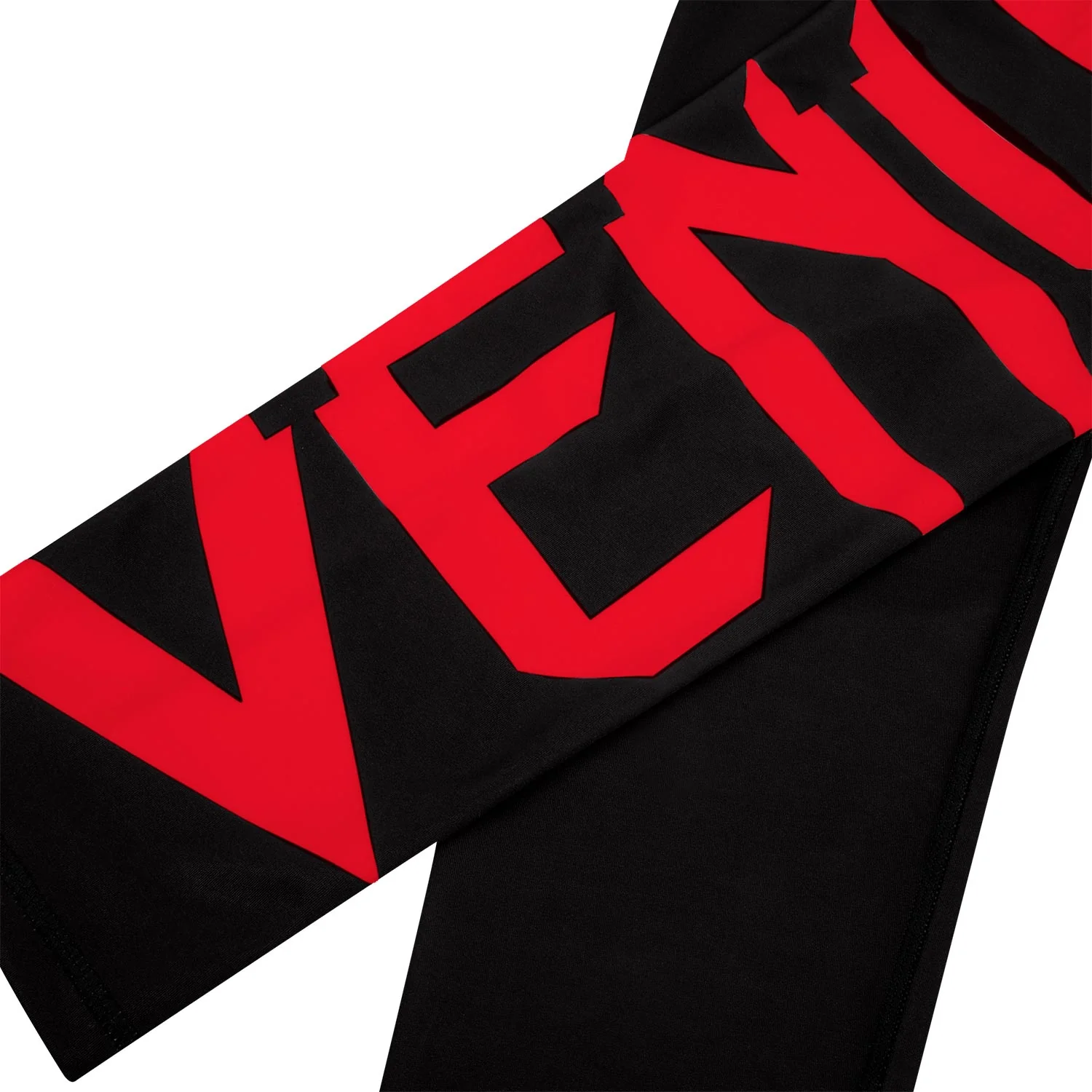 Venum Giant Cropped Leggings - Black/Red - Image 6