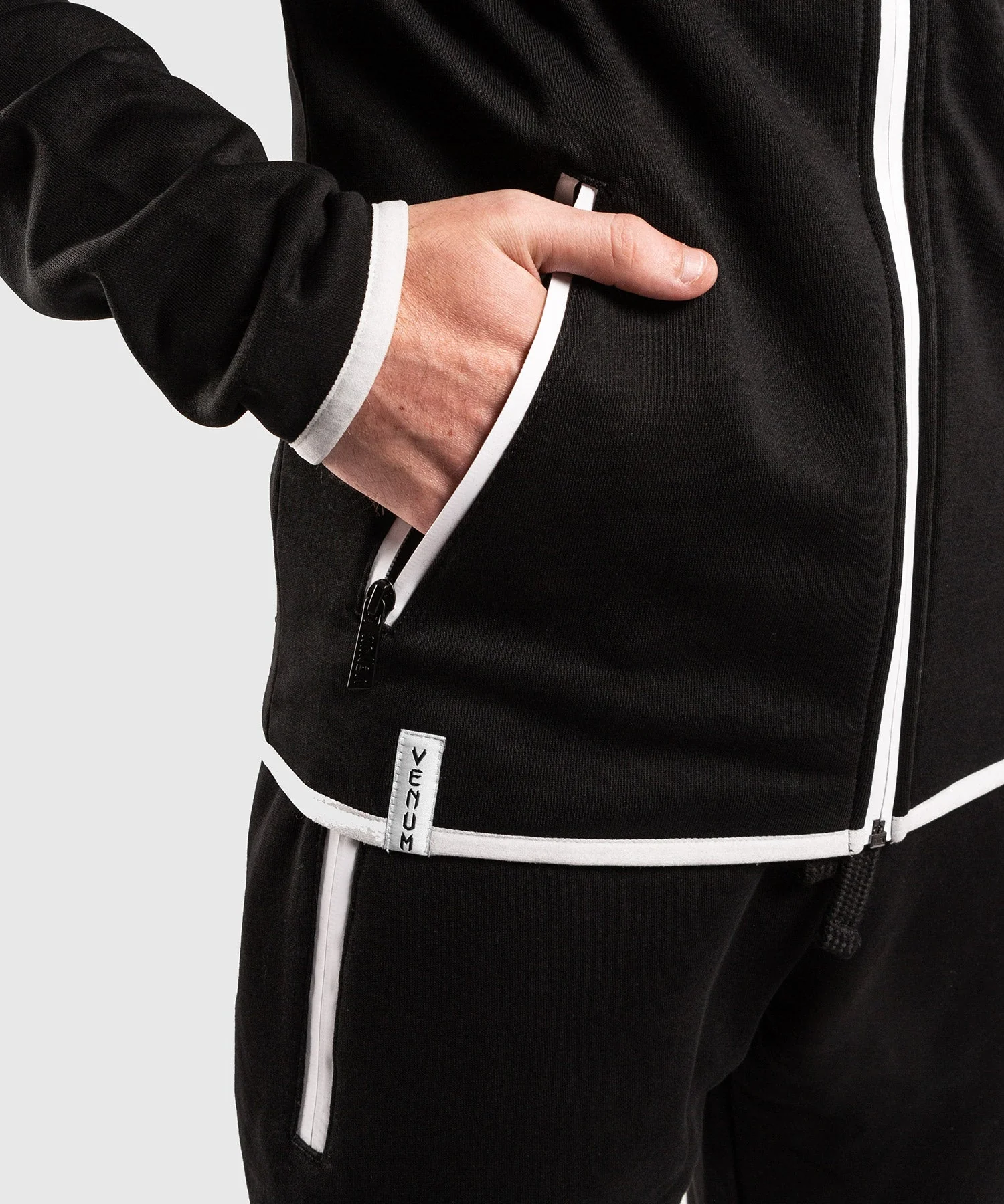 Venum Giant Hoody - Black/White - Image 6