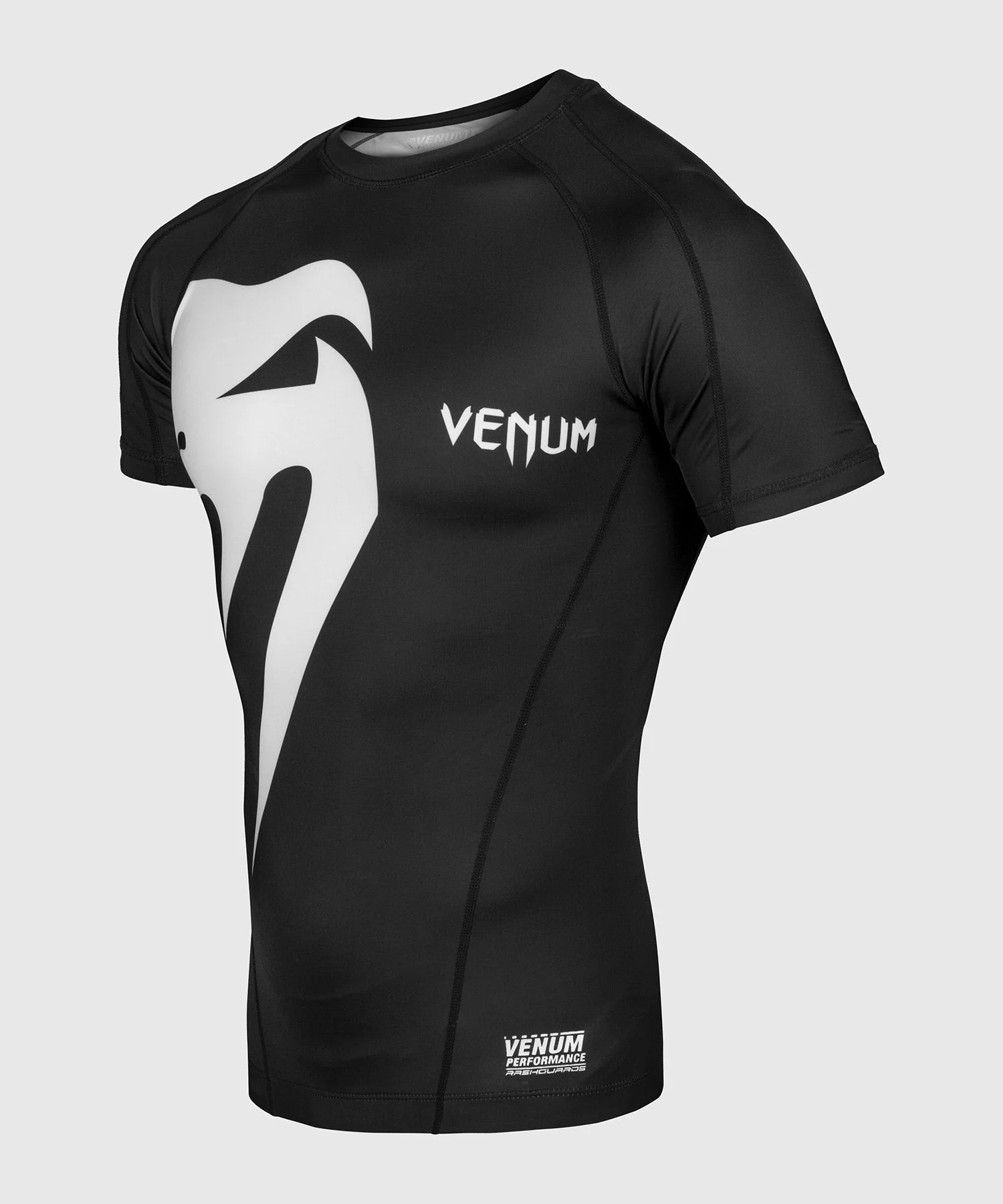 Venum Giant Rashguard - Black/White - Image 3