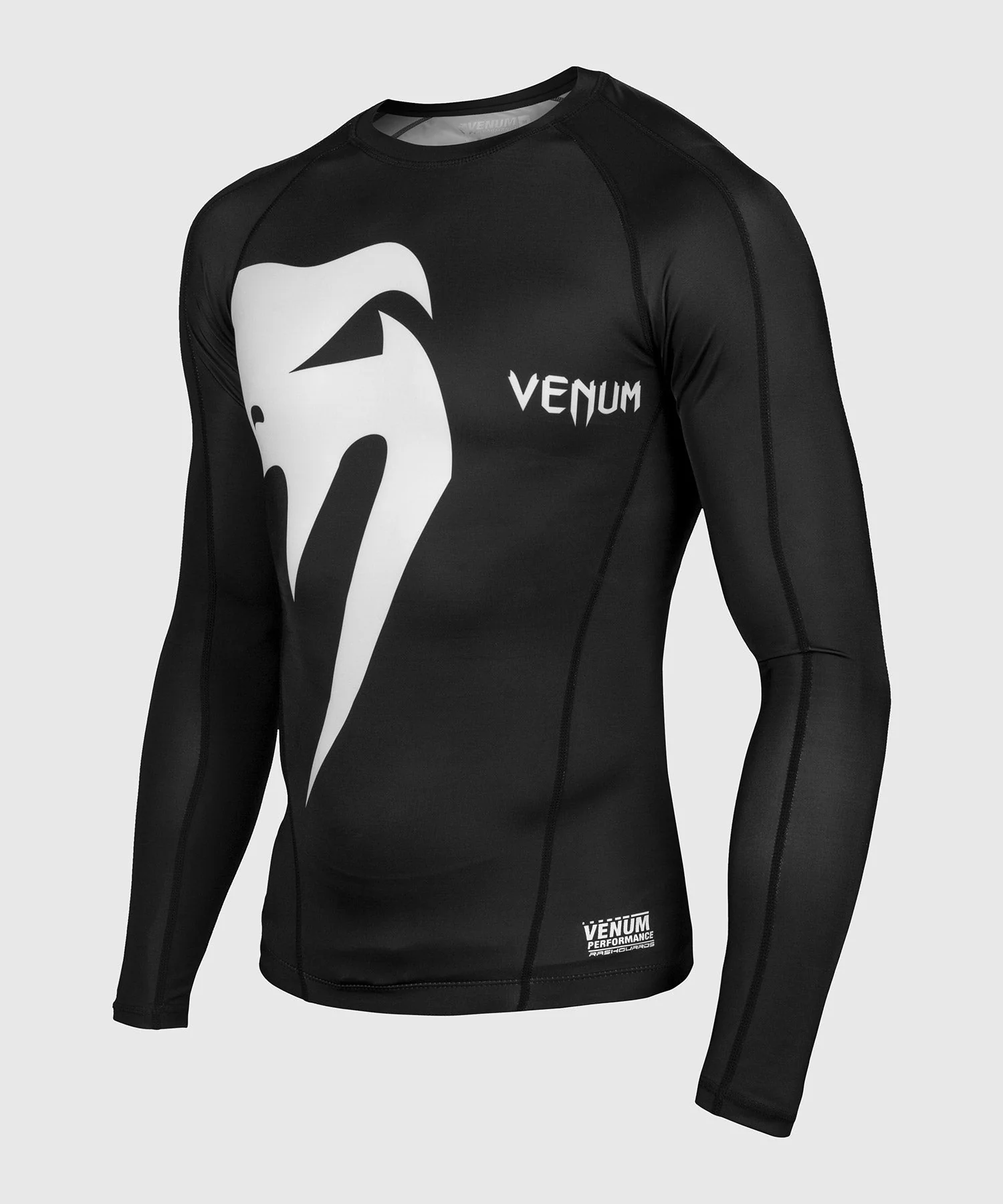 Venum Giant Rashguard - Long Sleeves - Black - Image 2