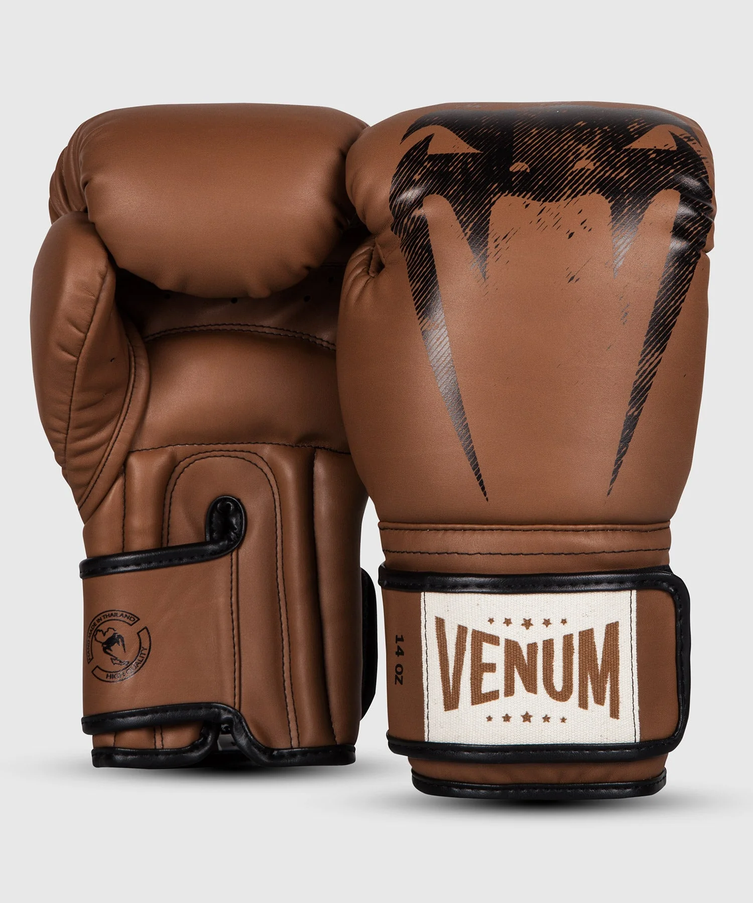 Venum Giant Sparring Boxing Gloves - Brown - Image 2