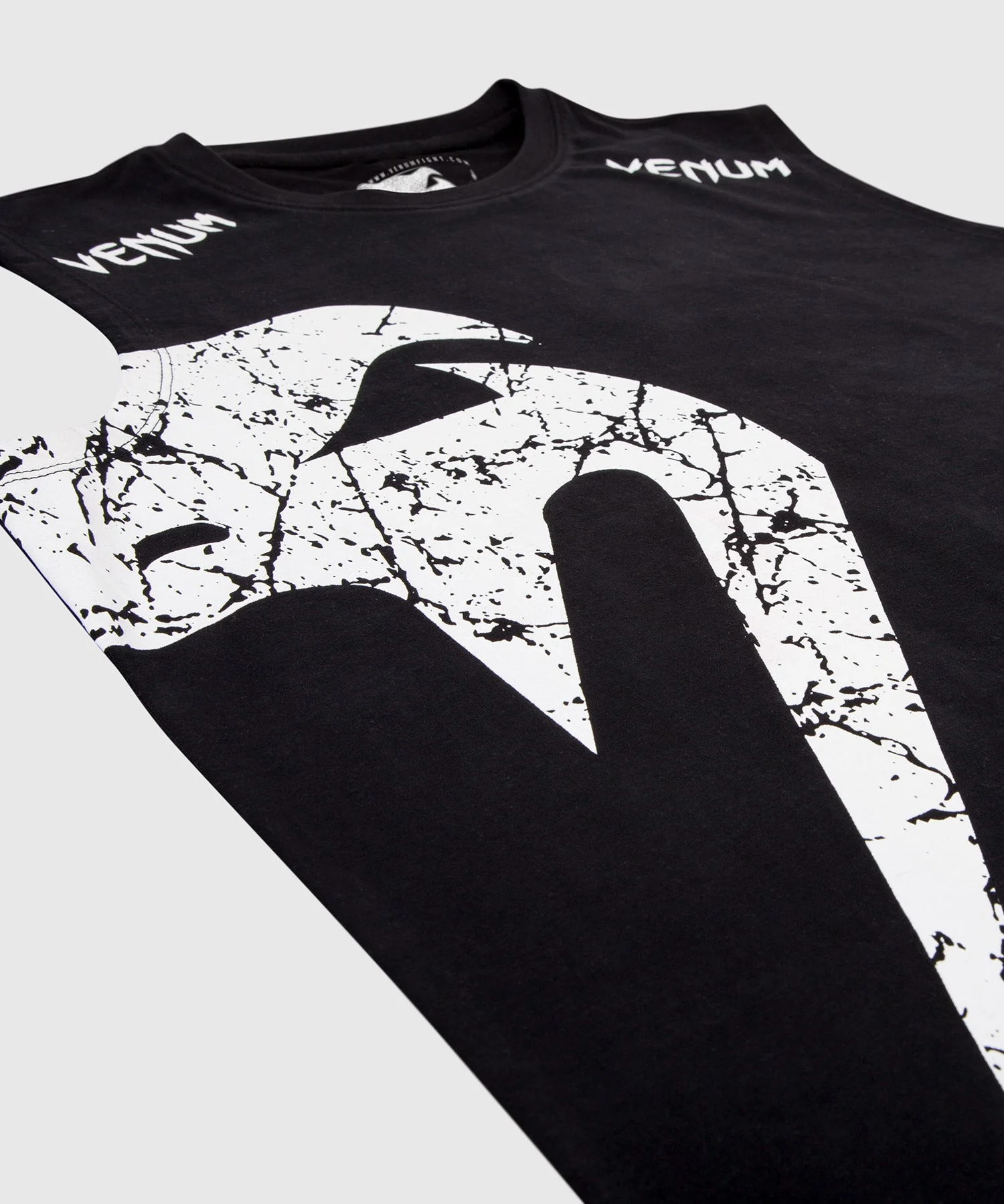 Venum Giant Tank Top - Black/Ice - Image 7