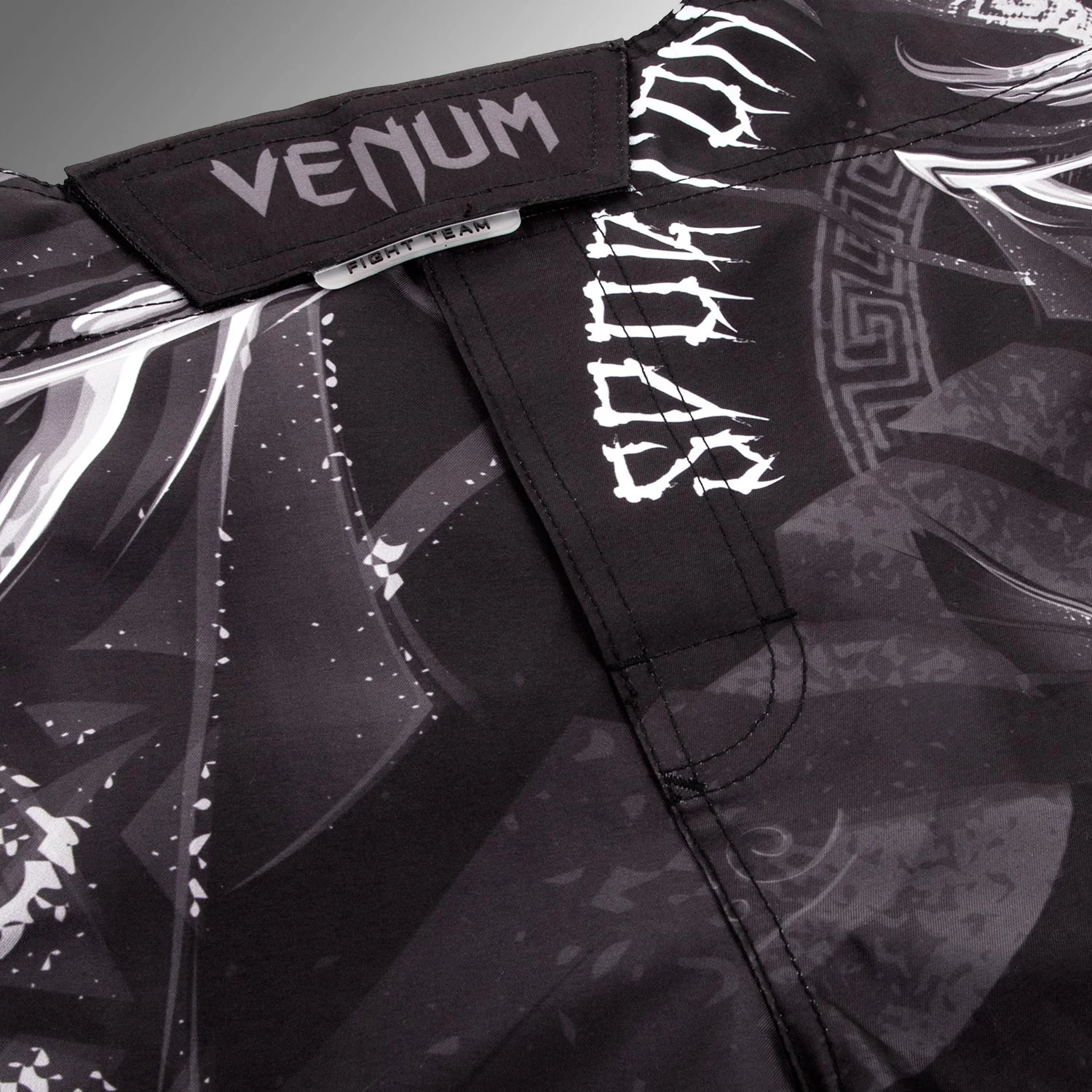 Venum Gladiator 3.0 Fightshorts - Black/White - Image 9