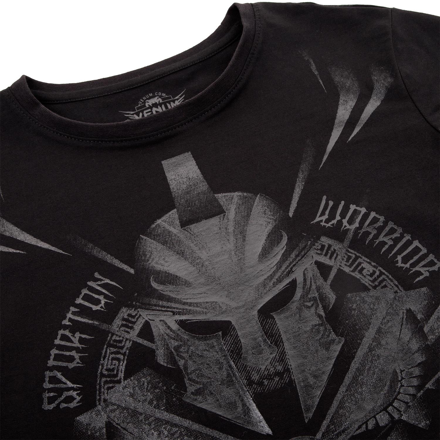 Venum Gladiator Kids T-shirt - Black/Black - Image 4