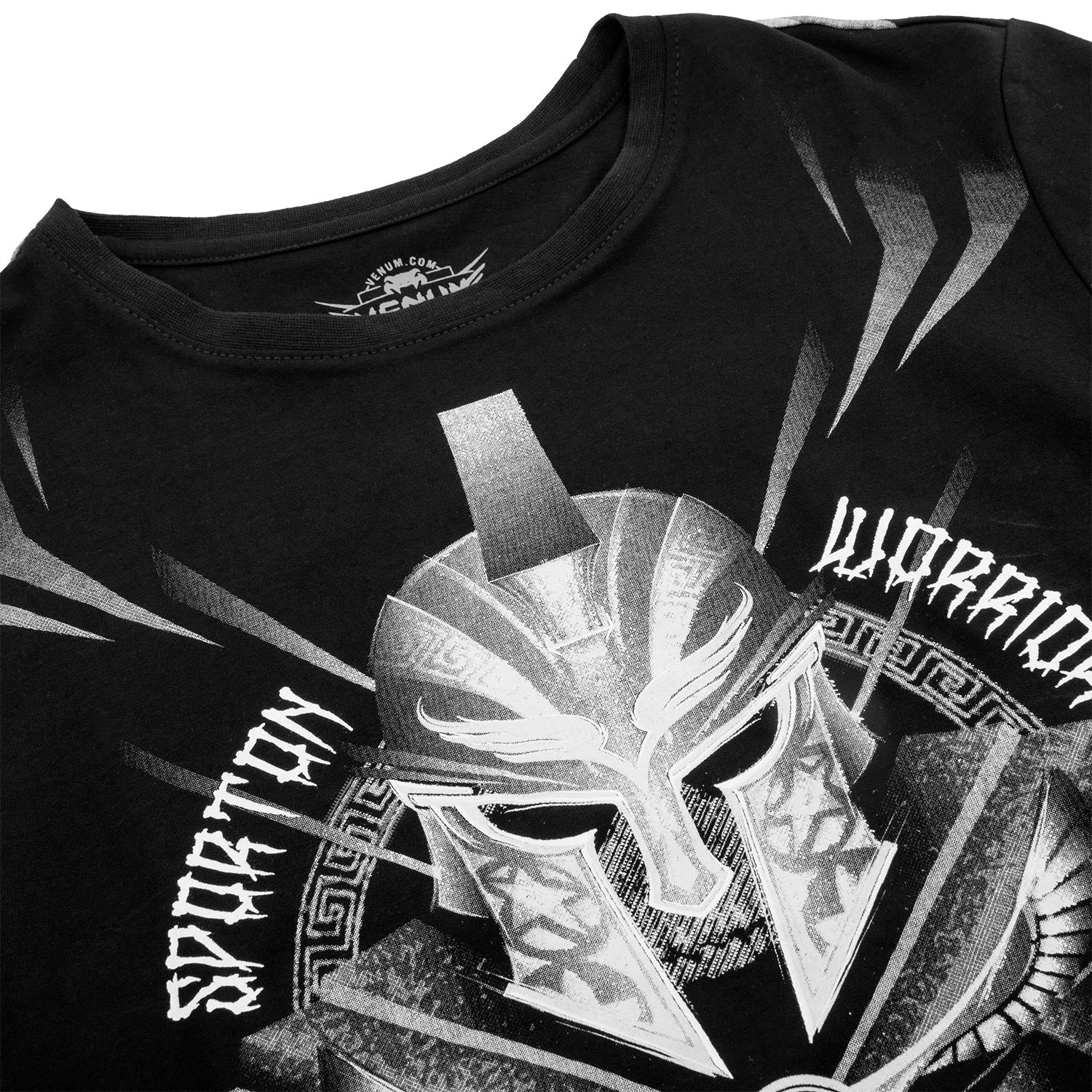 Venum Gladiator Kids T-shirt - Black/White - Image 3