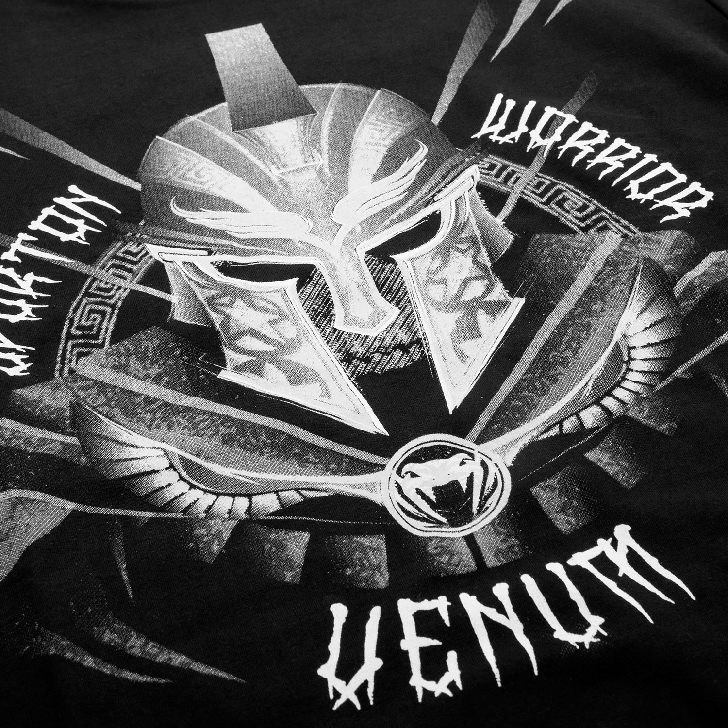 Venum Gladiator Kids T-shirt - Black/White - Image 4