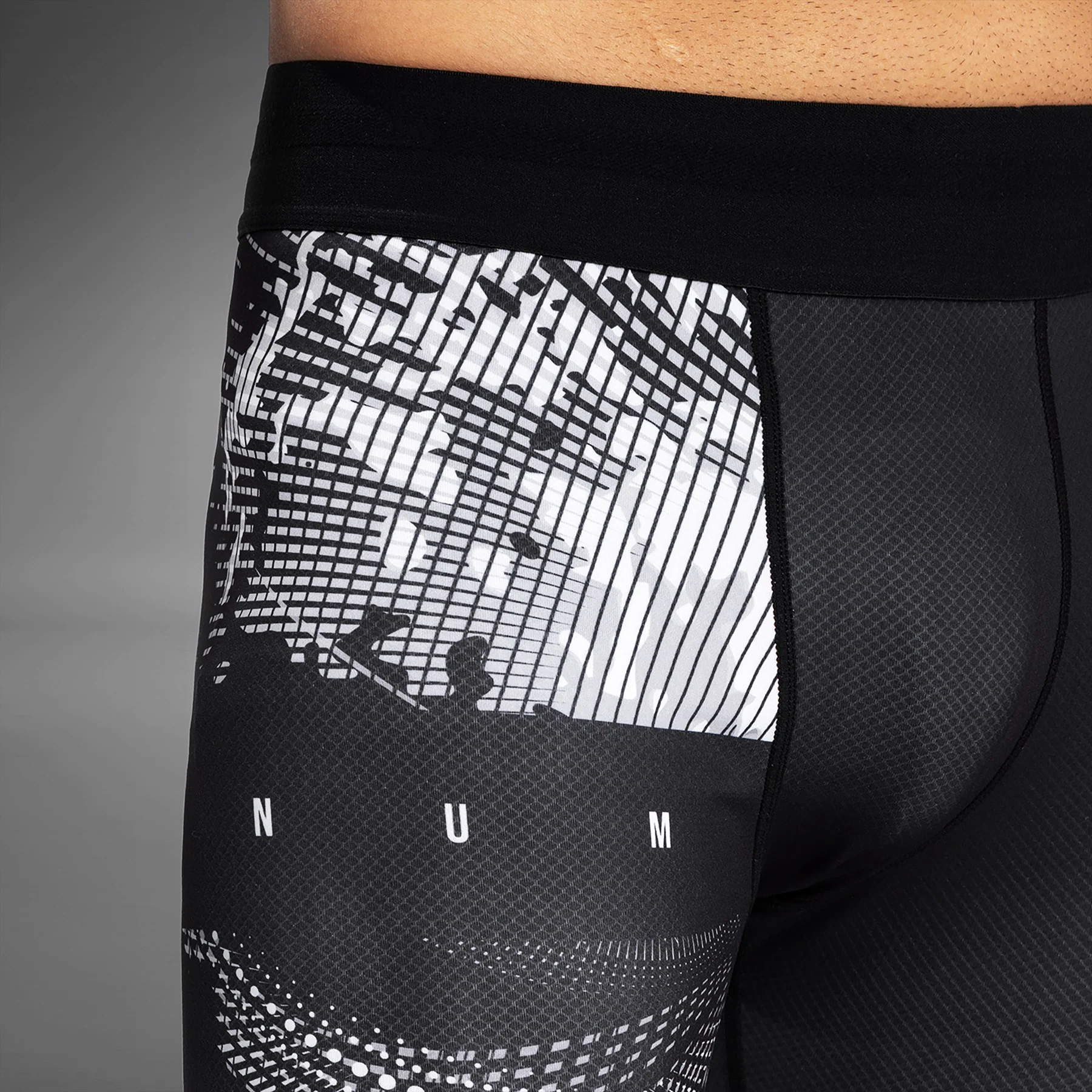 Venum Gorilla Jungle Spats - Black/White - Image 3