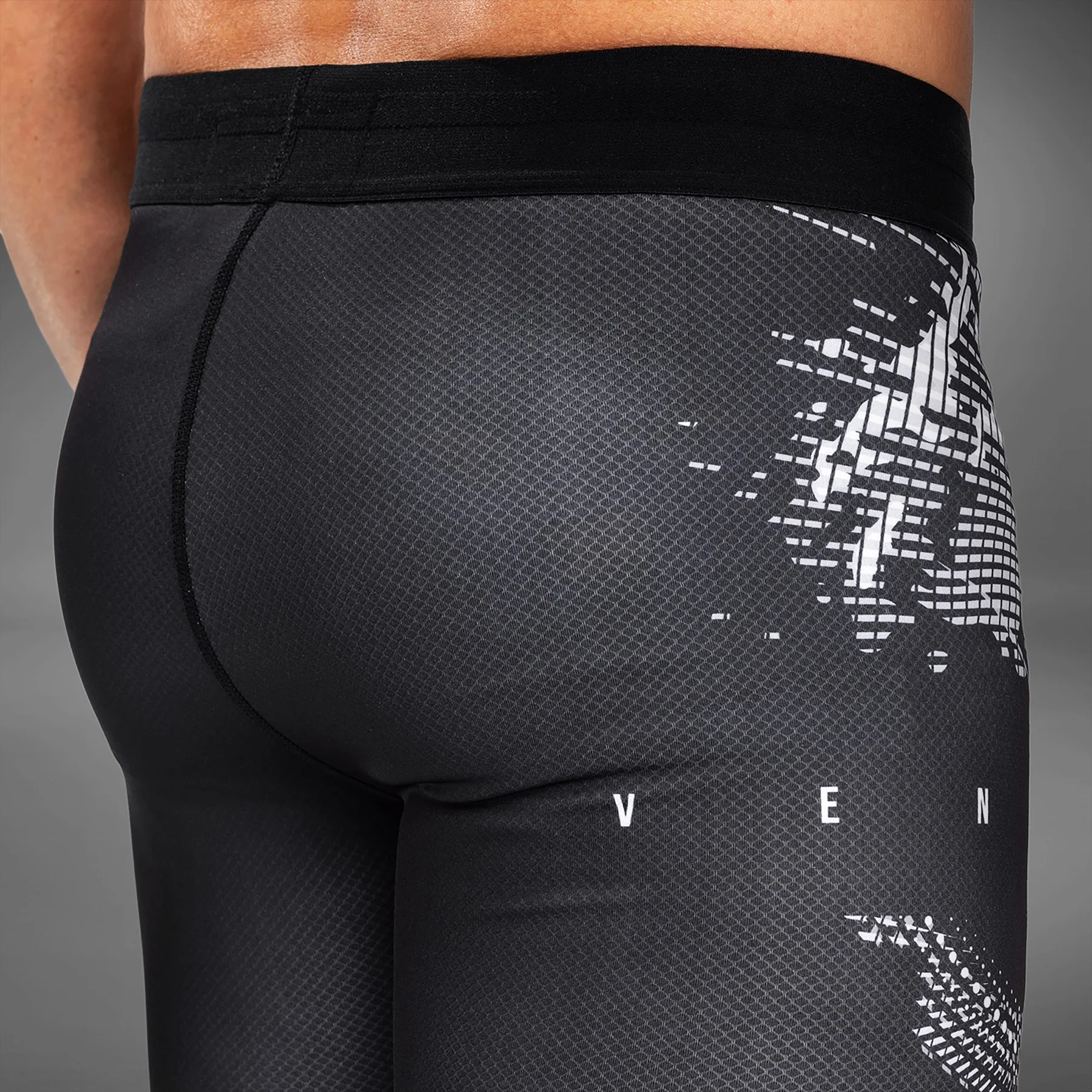 Venum Gorilla Jungle Spats - Black/White - Image 5