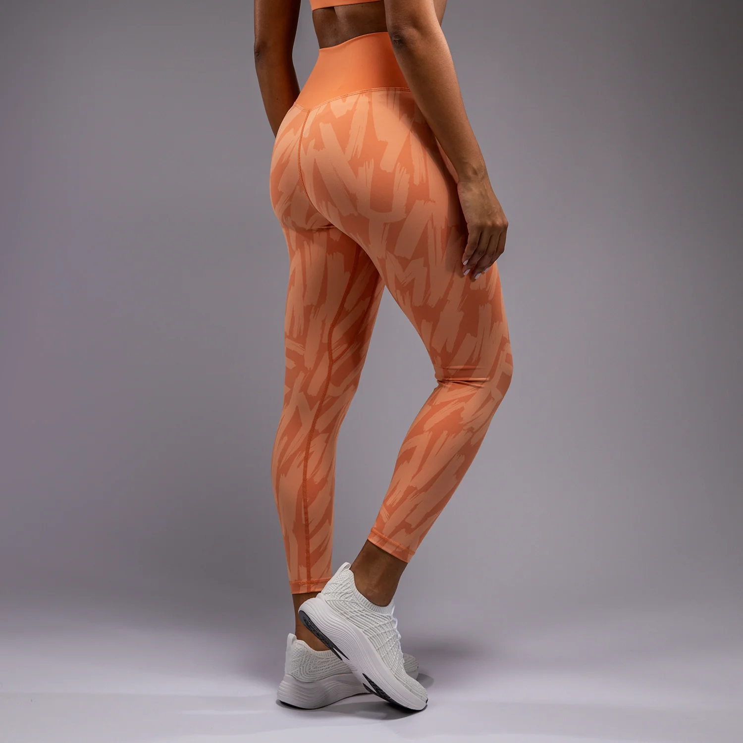 Venum Graffiti Women’s 7/8 Leggings - Velvet Apricot - Image 2
