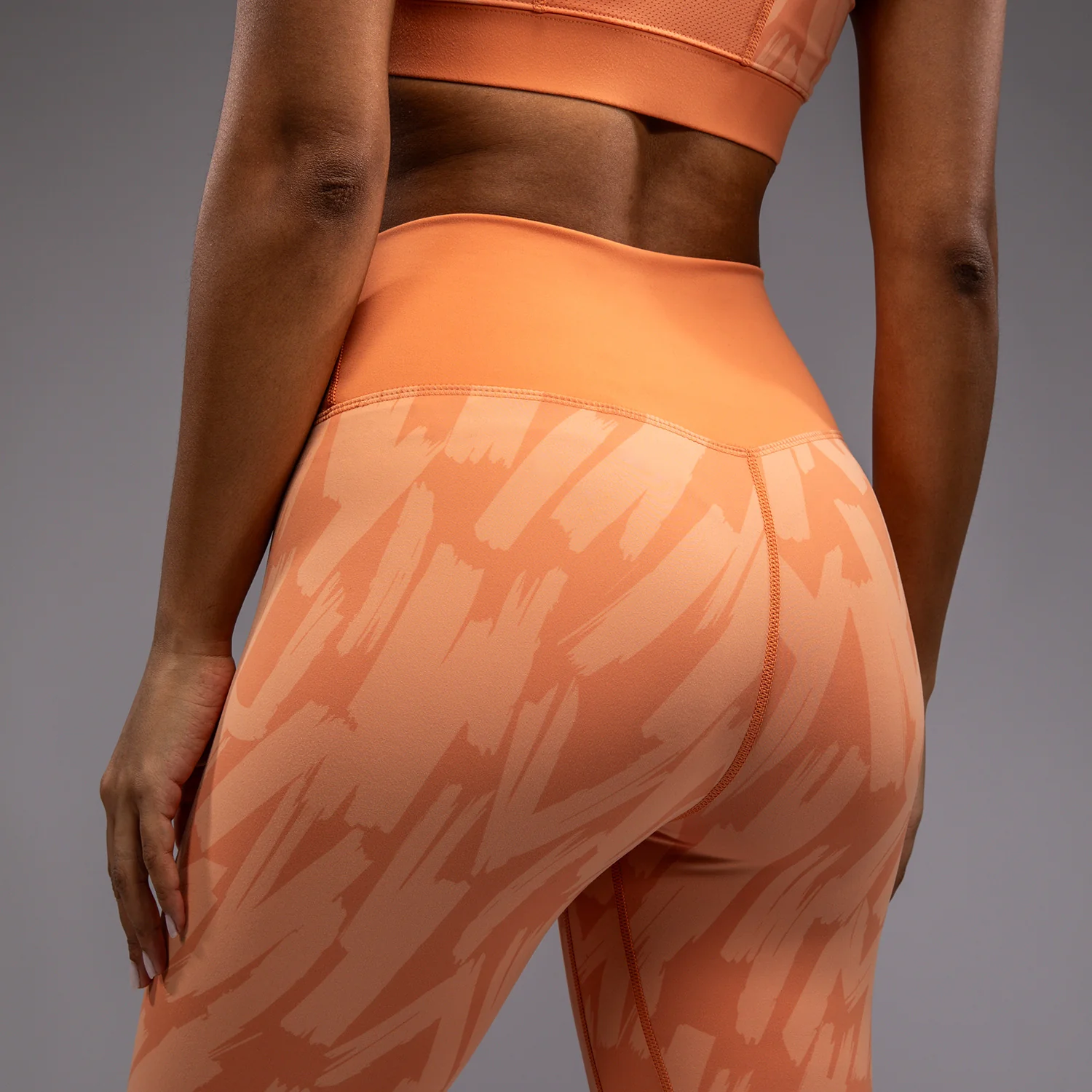 Venum Graffiti Women’s 7/8 Leggings - Velvet Apricot - Image 6