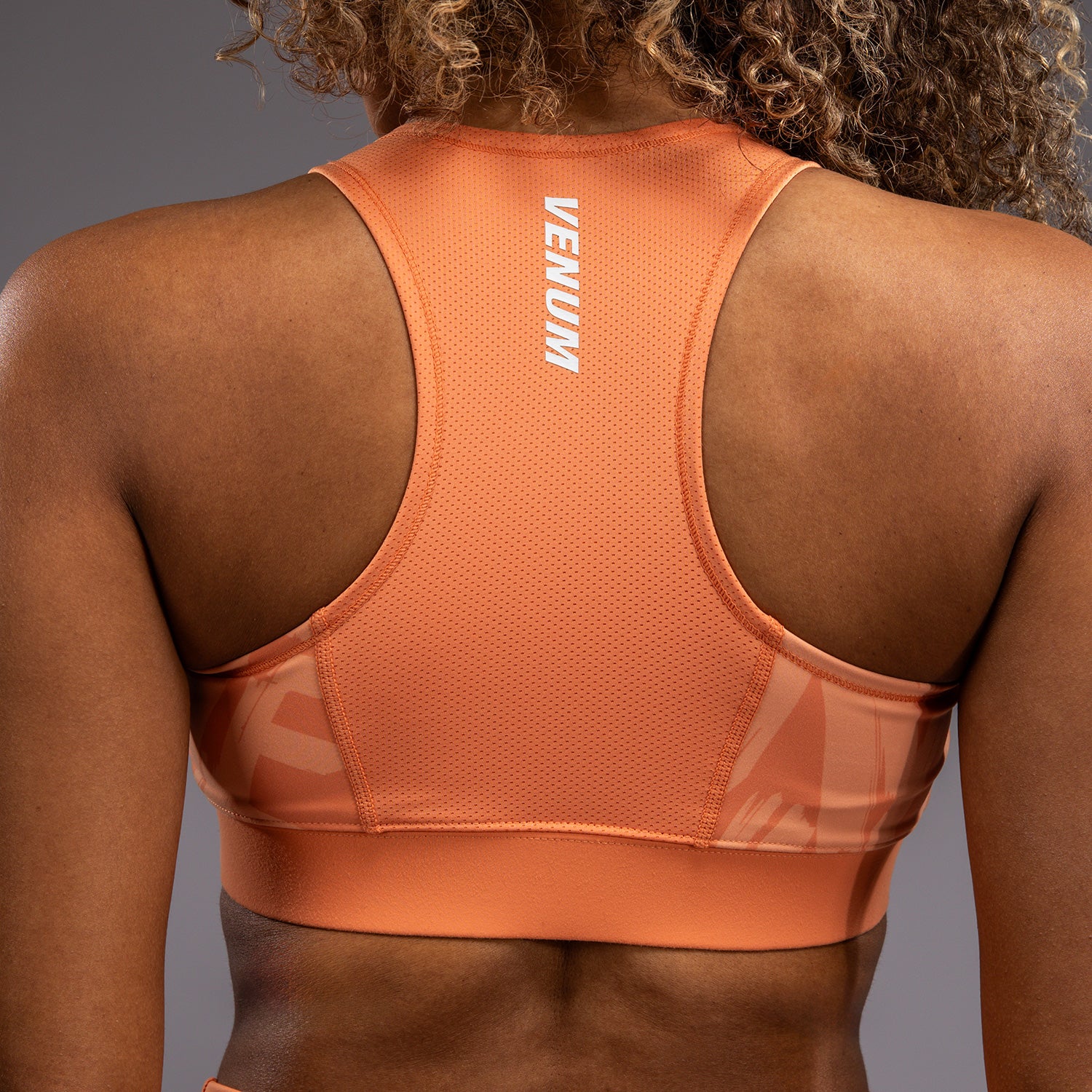 Venum Graffiti Women’s Sports Bra - Velvet Apricot - Image 6