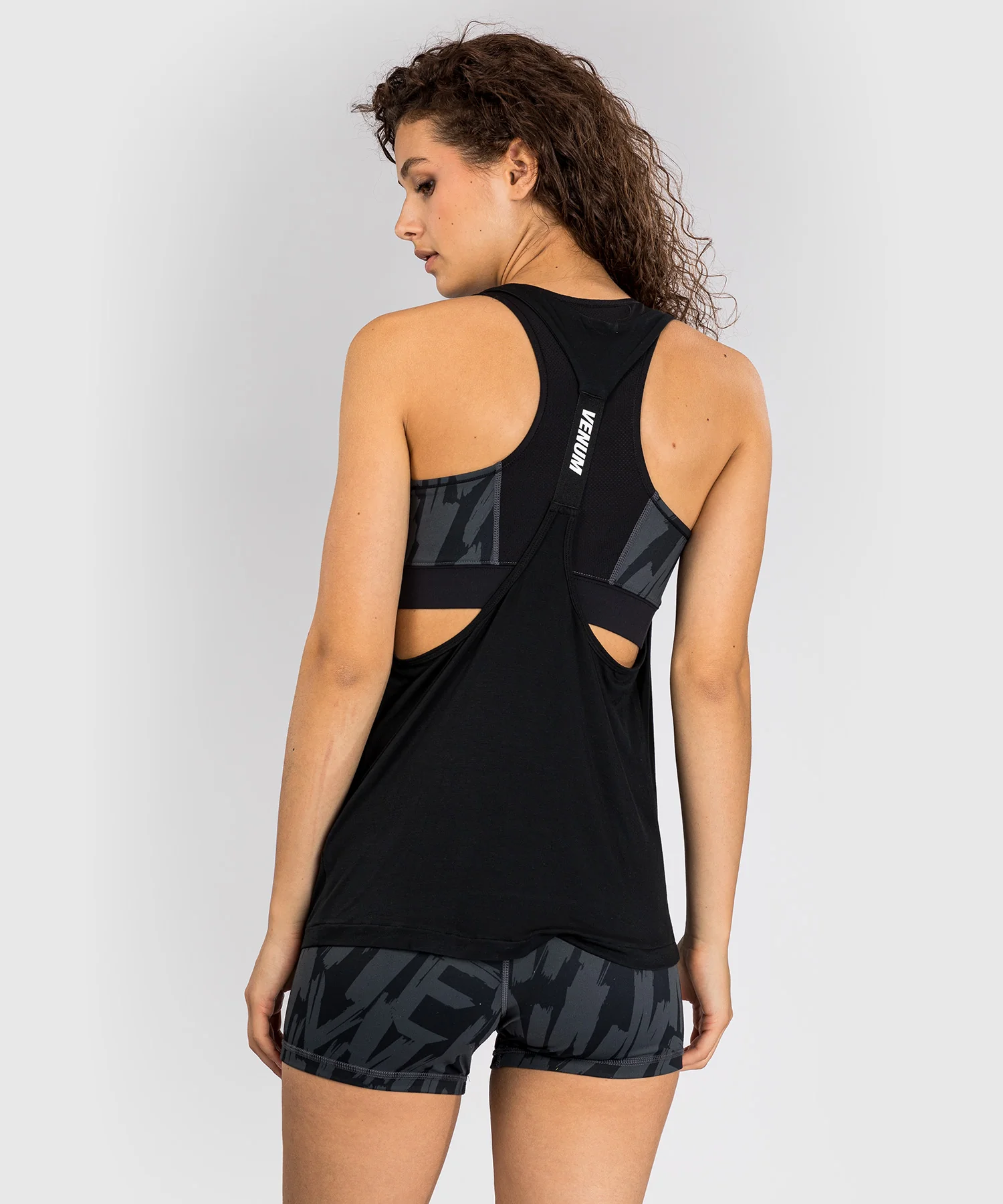 Venum Graffiti Women’s Tank Top - Black - Image 2