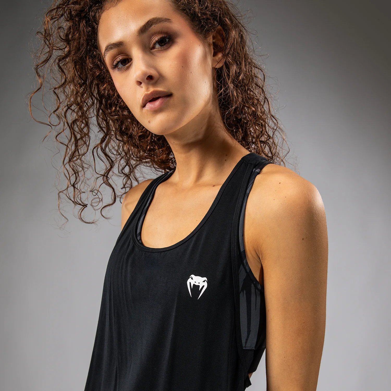 Venum Graffiti Women’s Tank Top  - Urban Charcoal - Image 4