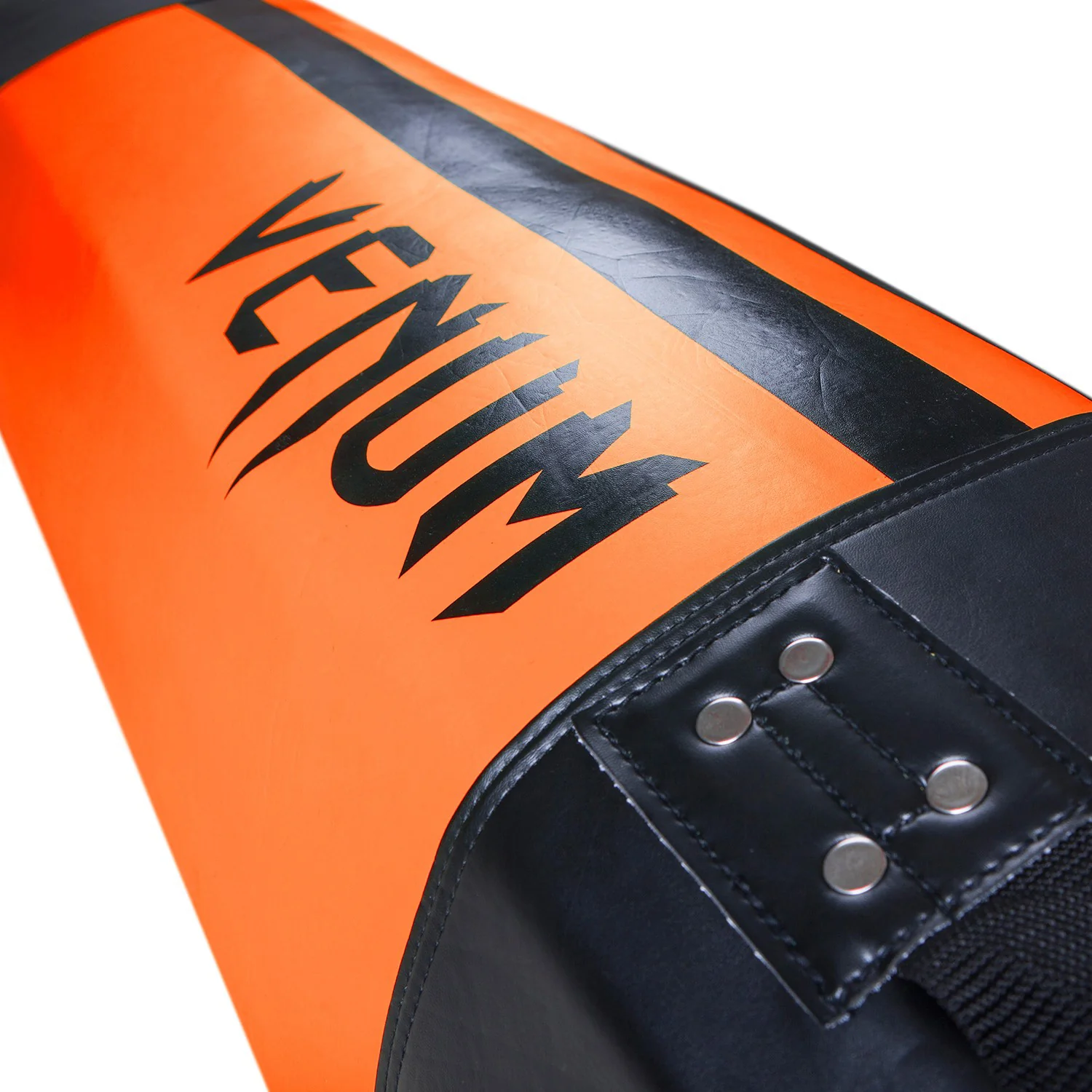 Venum Hurricane Punching Bag - 150 cm - Unfilled - Black/Orange - Image 3