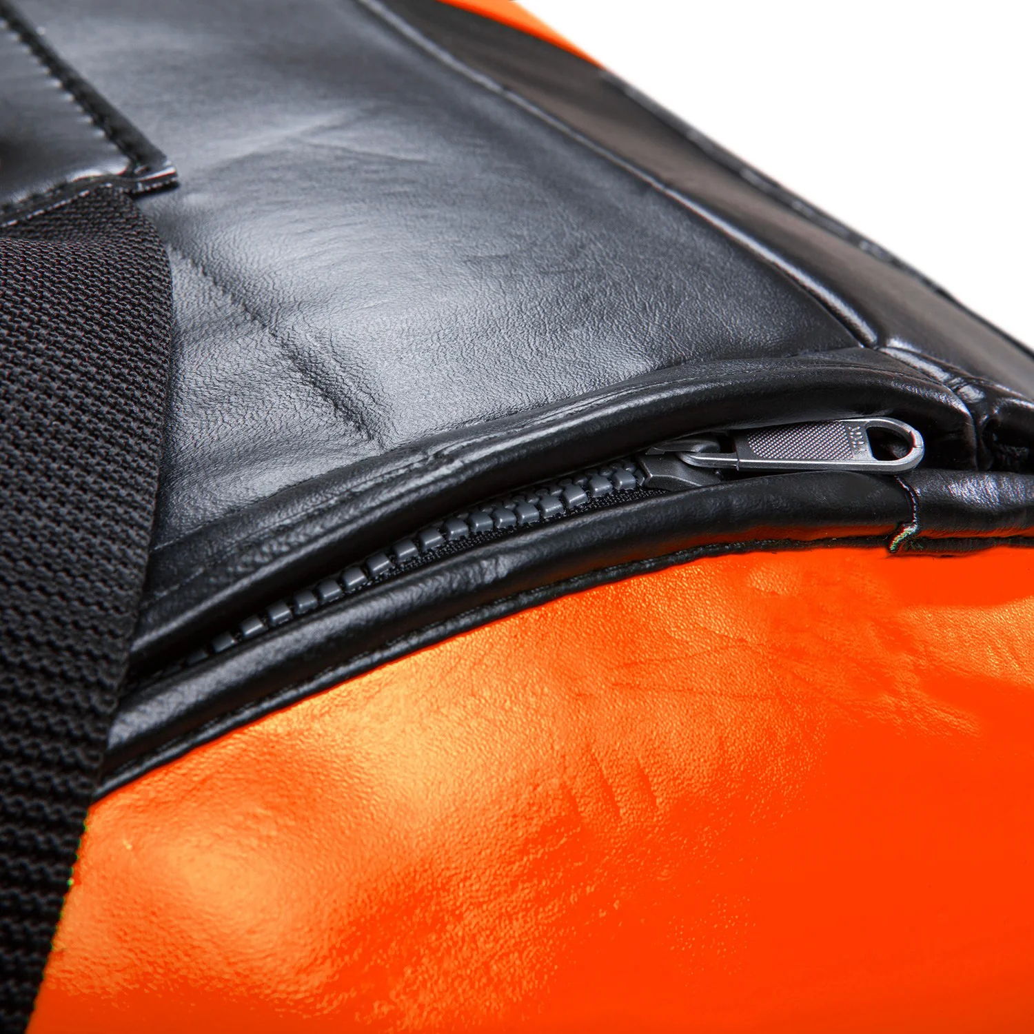 Venum Hurricane Punching Bag - 150 cm - Unfilled - Black/Orange - Image 4