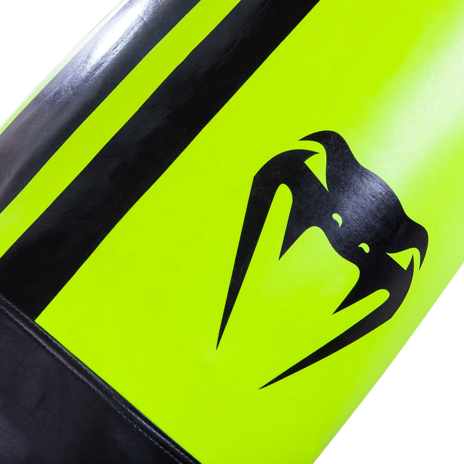 Venum Hurricane Punching Bag - 150 cm - Unfilled - Black/Yellow - Image 4