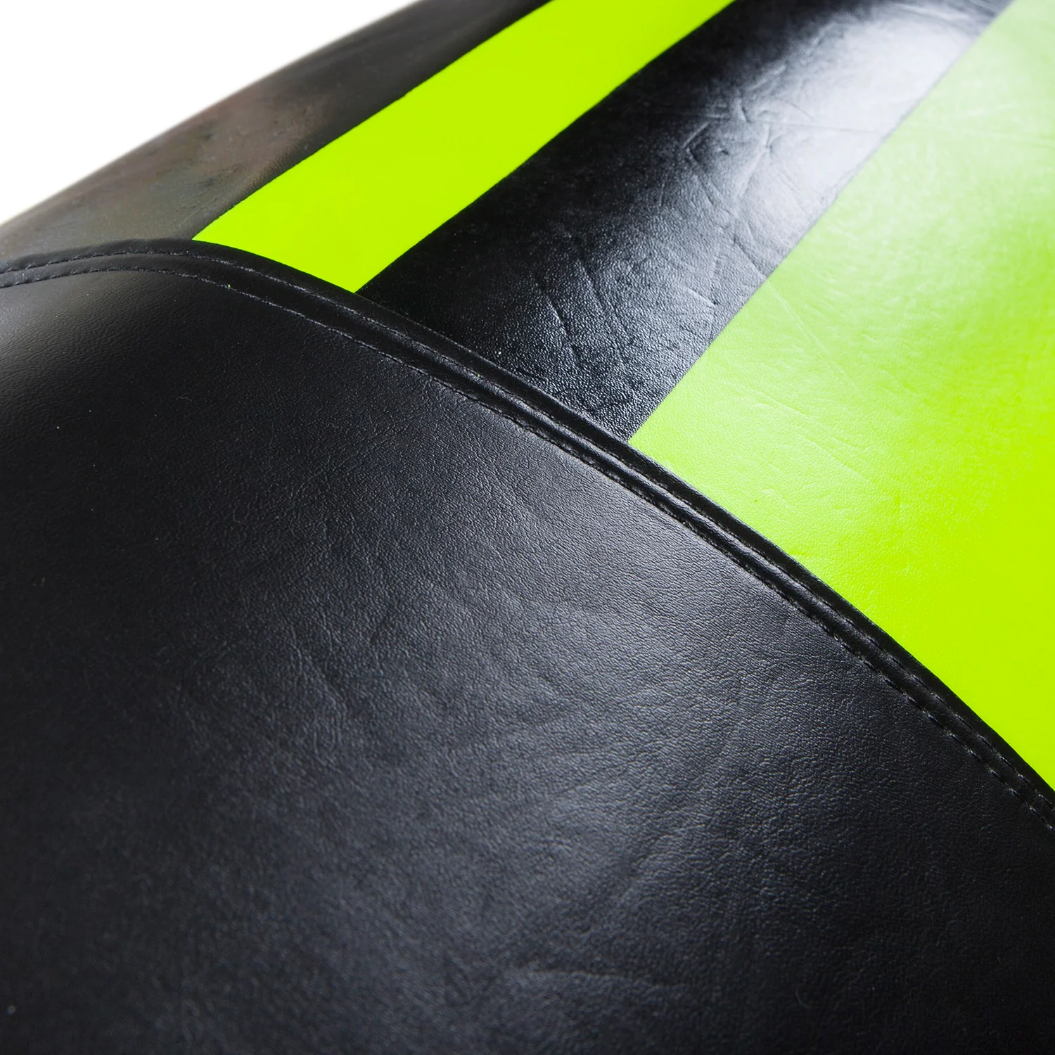 Venum Hurricane Punching Bag - 150 cm - Unfilled - Black/Yellow - Image 5