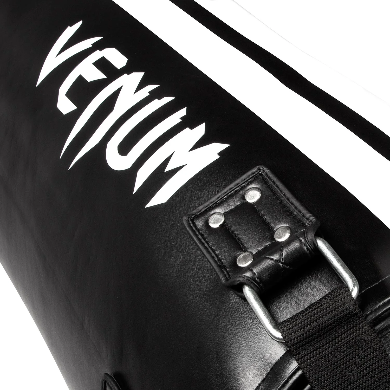 Venum Hurricane Punching Bag Black - New PU Leather - Filled - Image 5