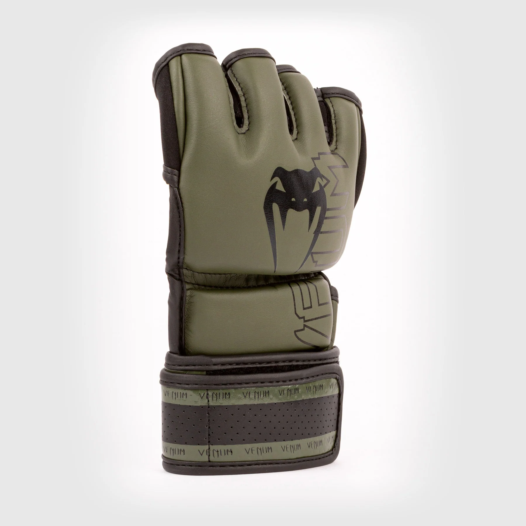 Venum Impact 2.0 MMA Gloves - Khaki/Black - Image 2